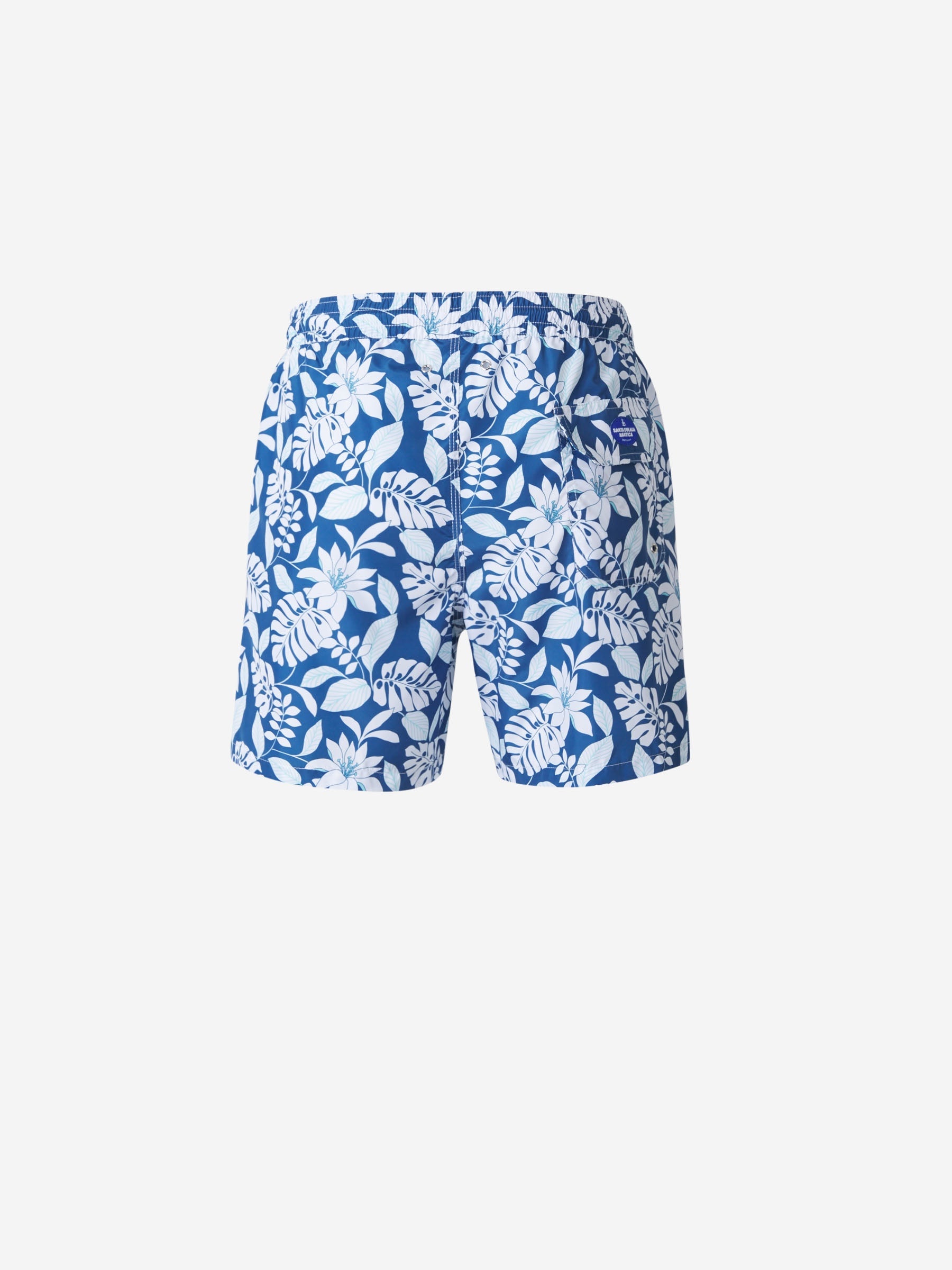 Santa Eulalia Bañador Motivo Hojas color Azul Cobalto sku 561-001103 01 - Foto 1