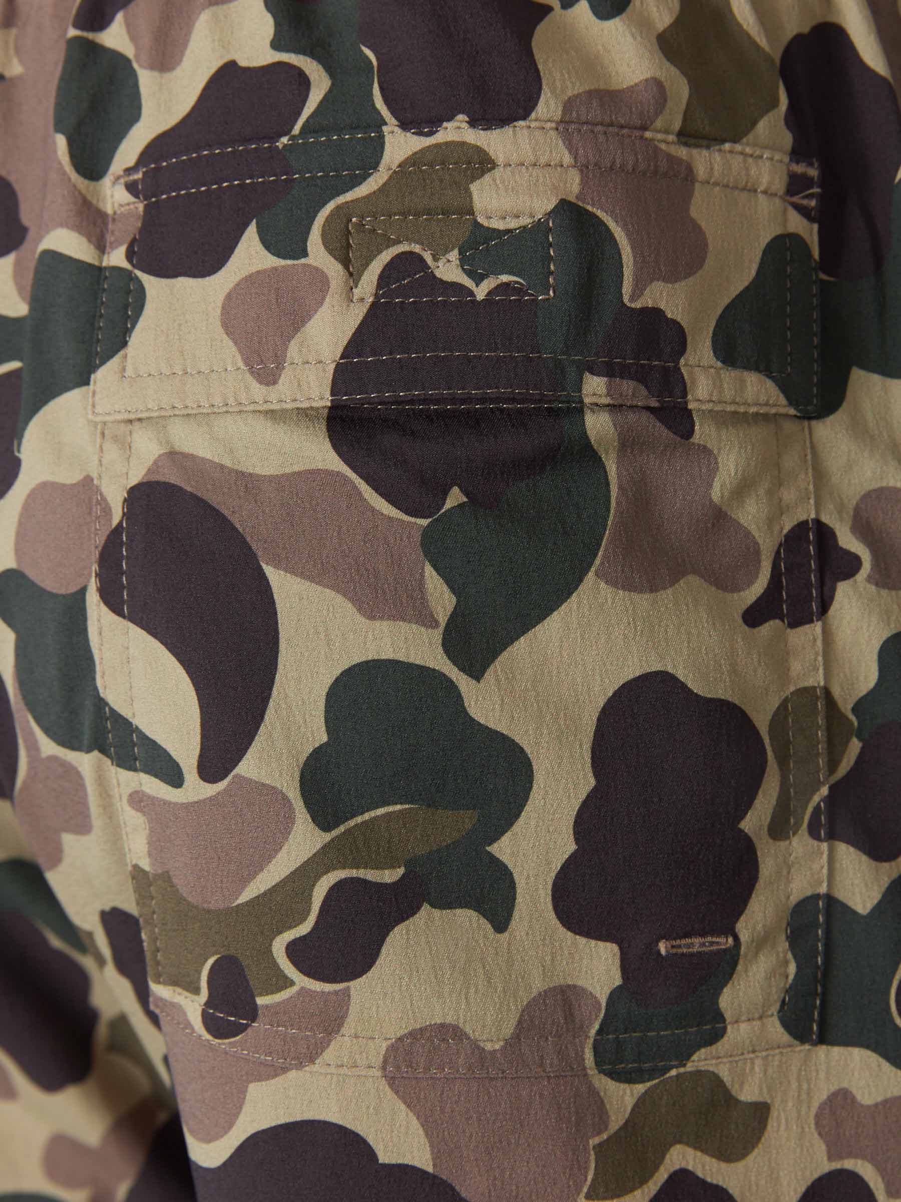 Palm Angels X Vilebrequin Bañador Motivo Camuflaje color Verde Militar sku 561-001134 01 - Foto 4