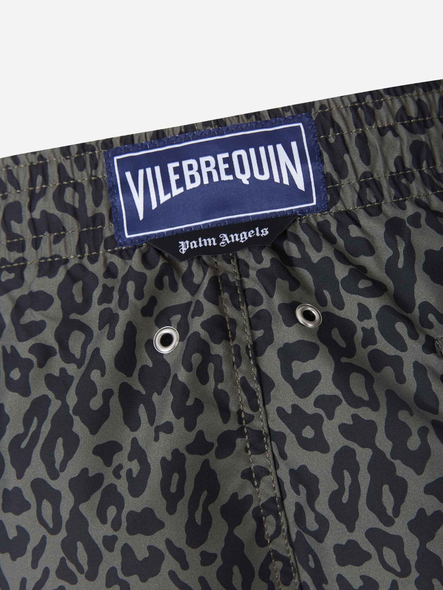 Palm Angels X Vilebrequin Bañador Estampado Animal color Verde Claro sku 561-001135 01 - Foto 5