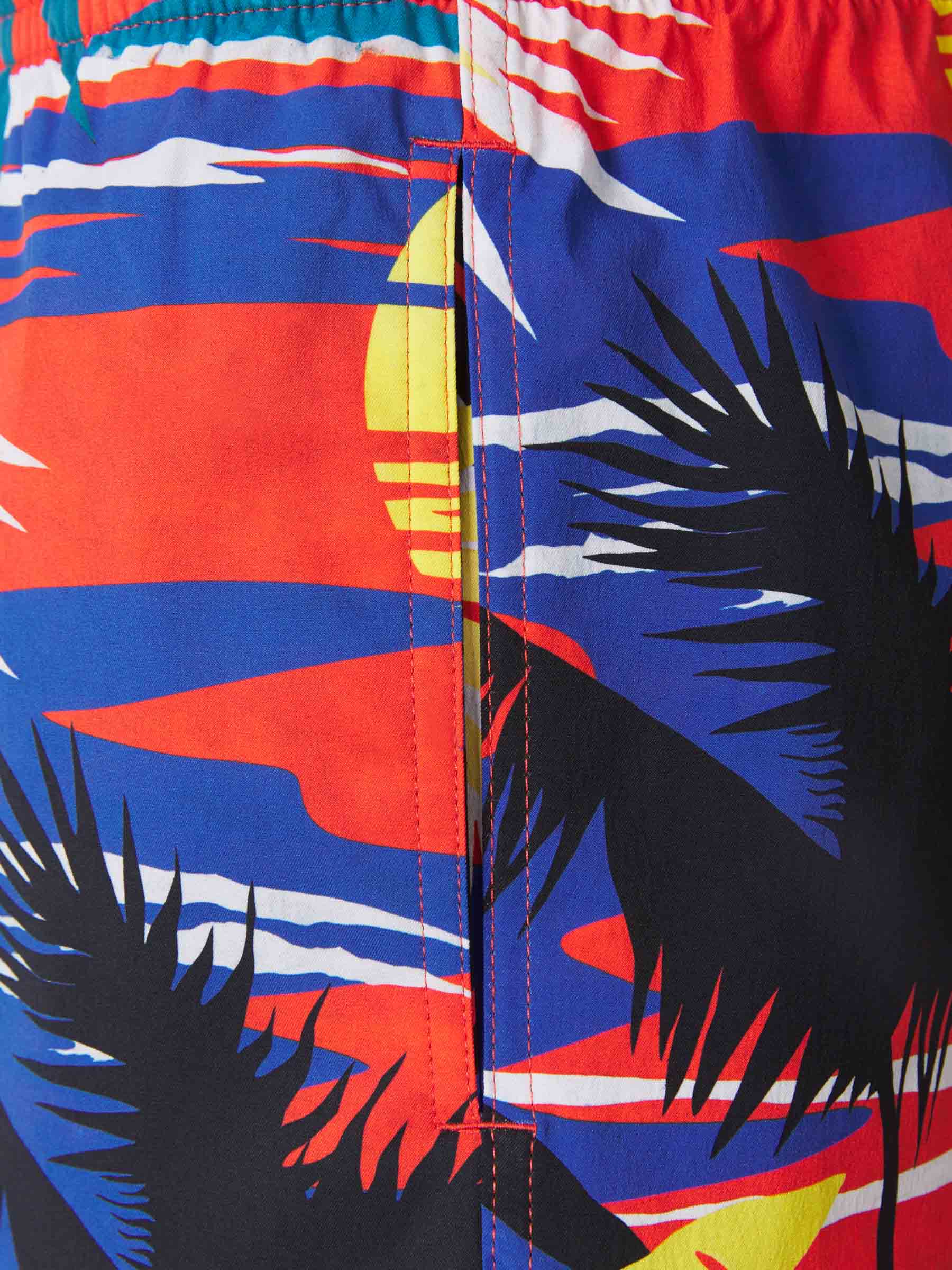 Palm Angels X Vilebrequin Bañador Motivo Sunset color Multicolor sku 561-001136 01 - Foto 3