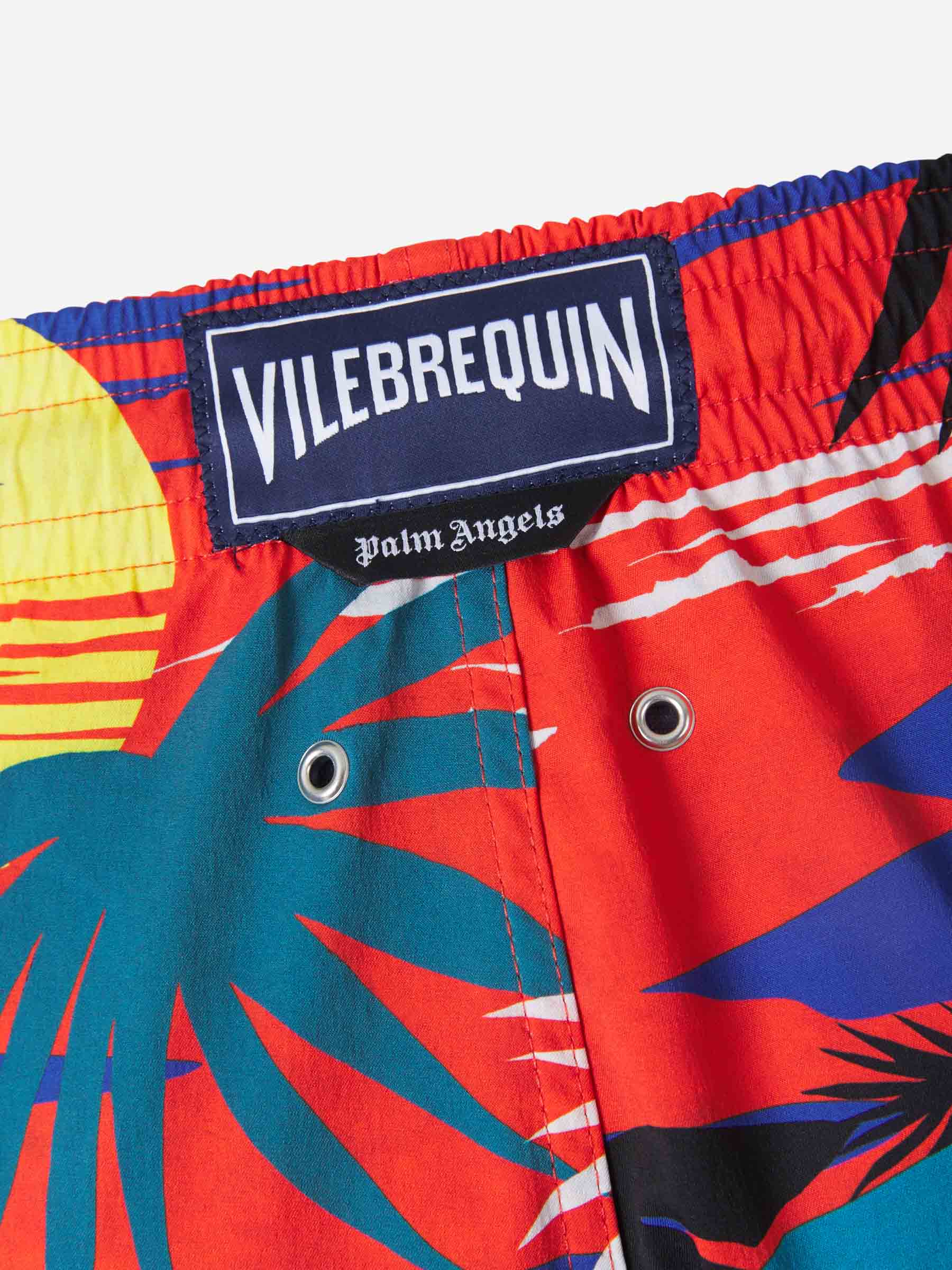 Palm Angels X Vilebrequin Bañador Motivo Sunset color Multicolor sku 561-001136 01 - Foto 4