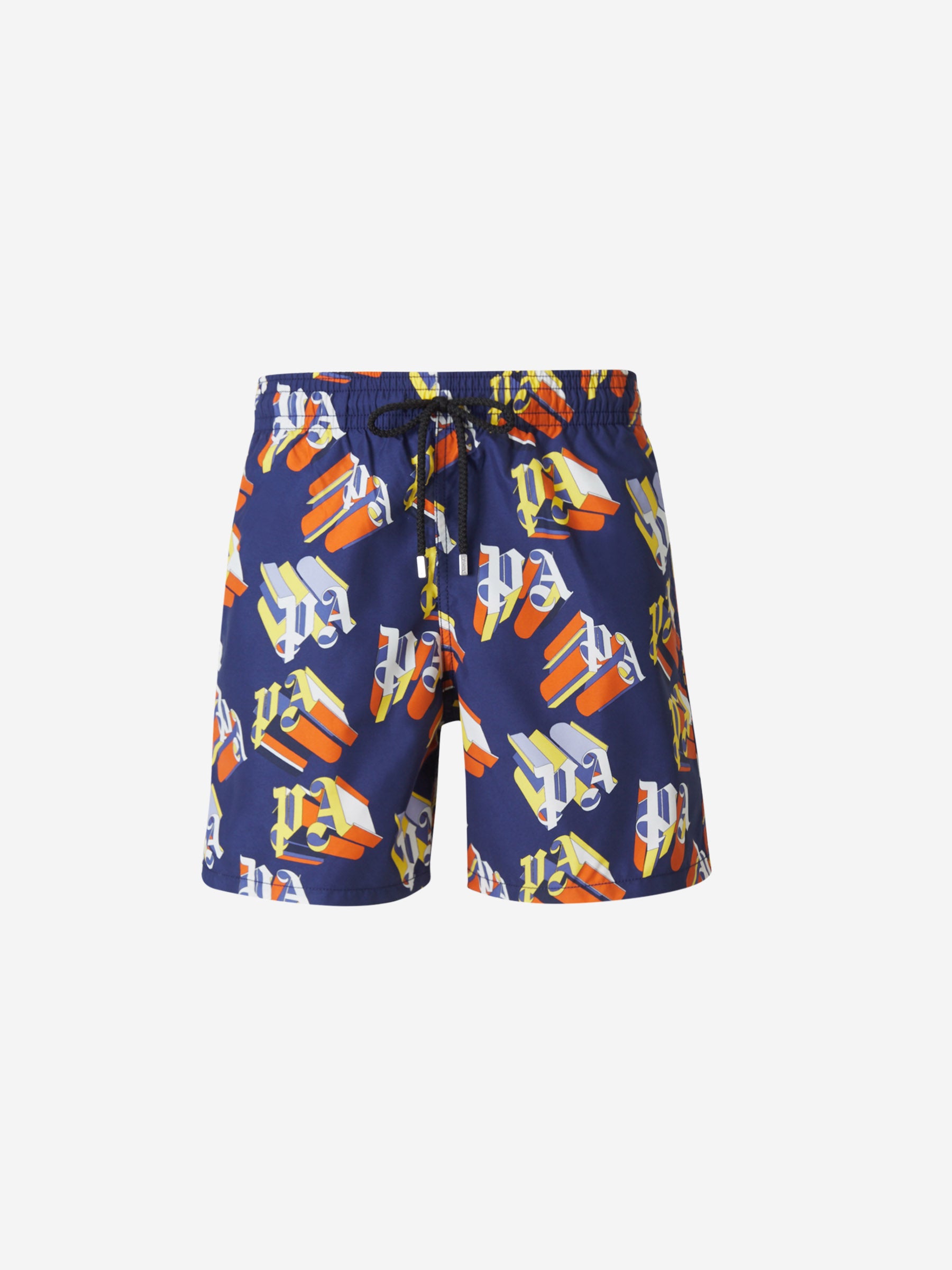 Palm Angels X Vilebrequin Bañador Monograma 3D color Marrón sku 561-001137 02 - Foto 1