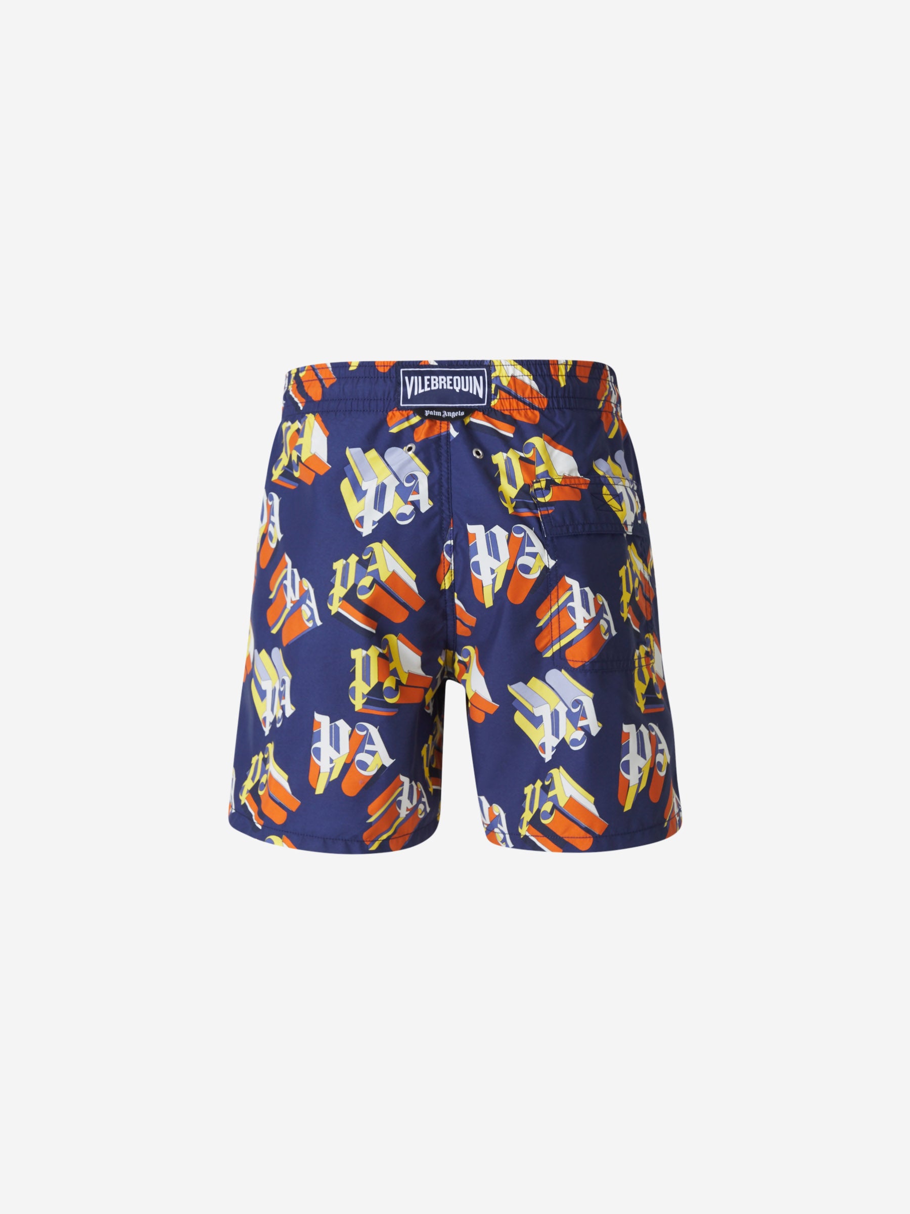 Palm Angels X Vilebrequin Bañador Monograma 3D color Marrón sku 561-001137 02 - Foto 2