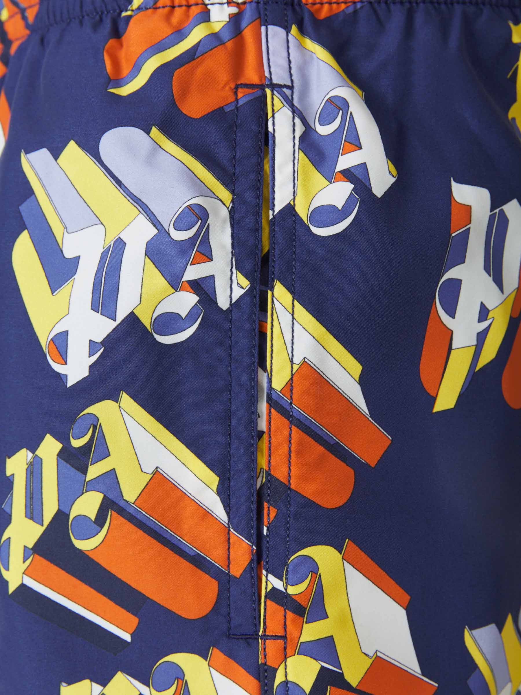 Palm Angels X Vilebrequin Bañador Monograma 3D color Marrón sku 561-001137 02 - Foto 3