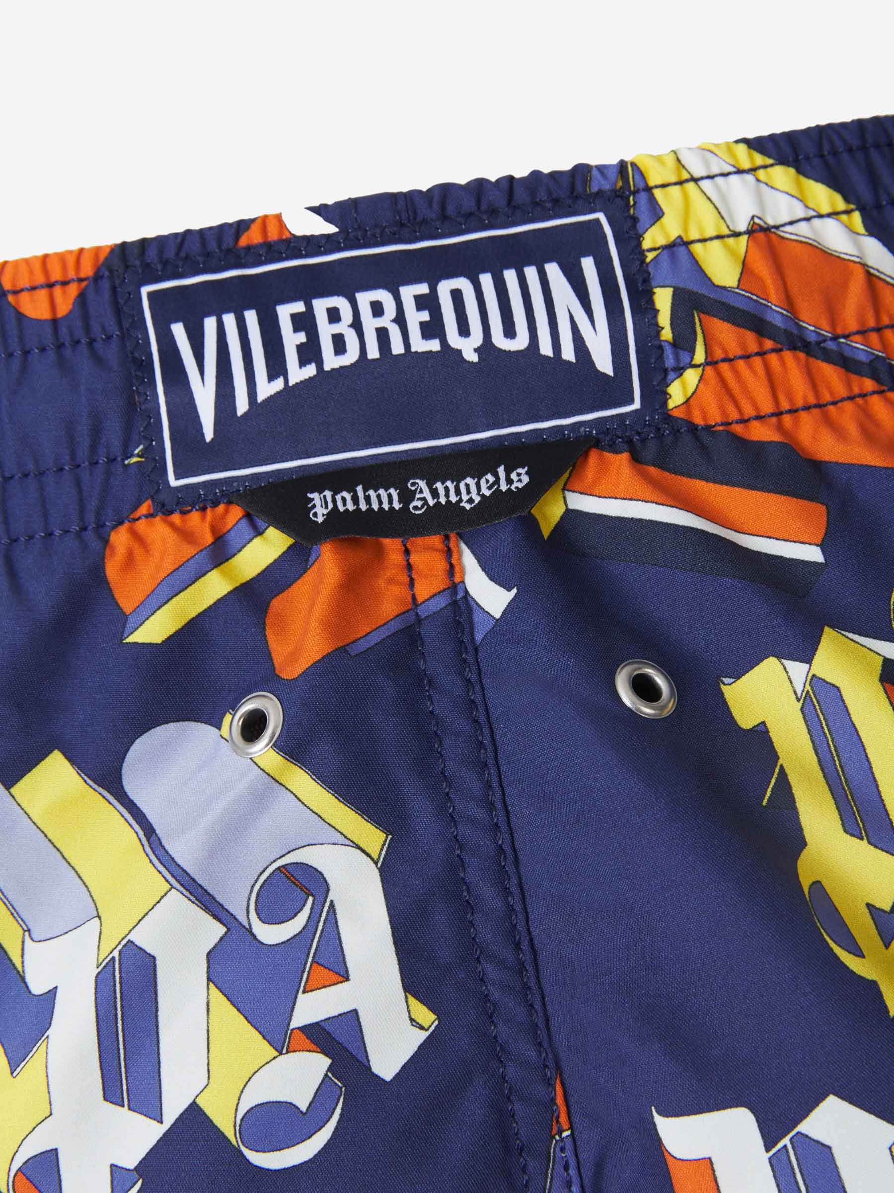 Palm Angels X Vilebrequin Bañador Monograma 3D color Marrón sku 561-001137 02 - Foto 4