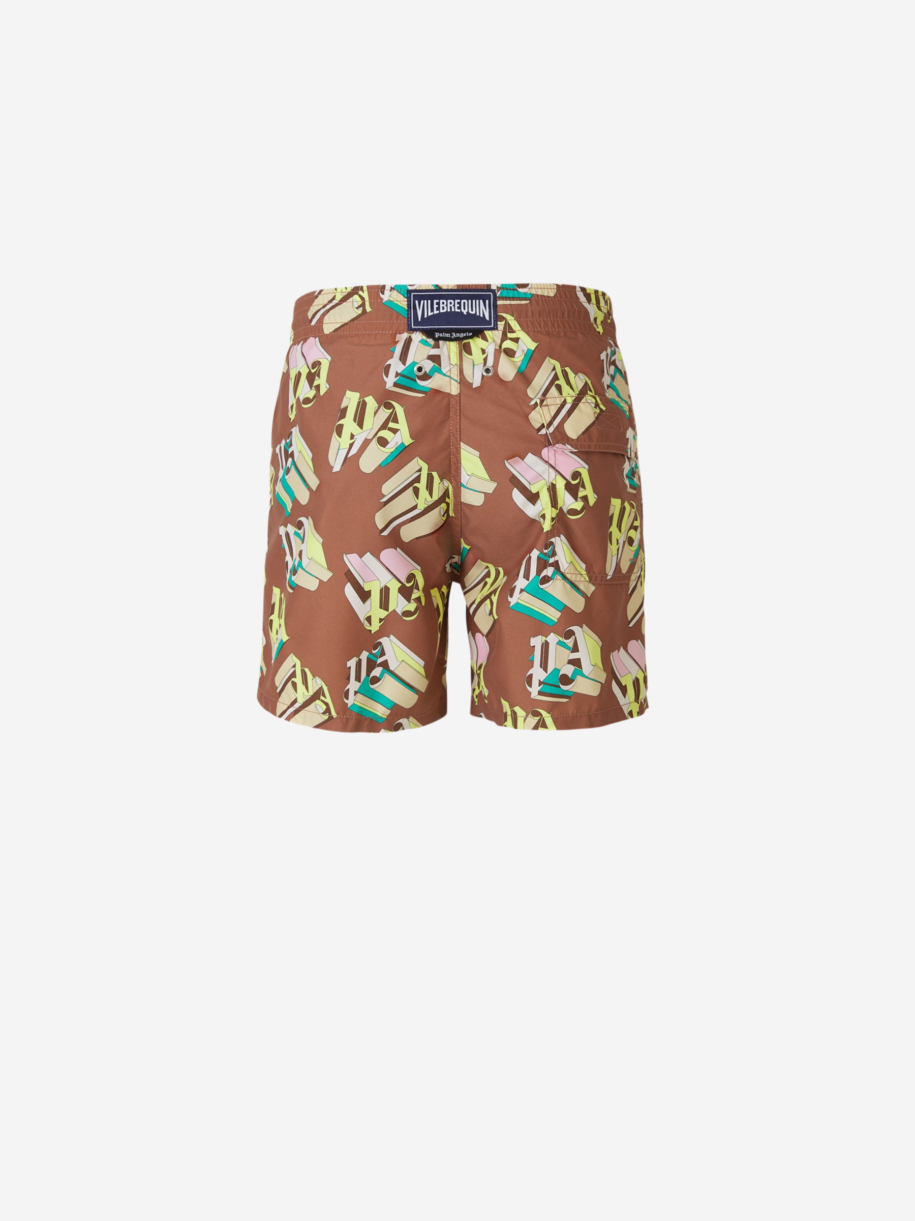 Palm Angels X Vilebrequin Bañador Monograma 3D color Marrón sku 561-001137 02 - Foto 7