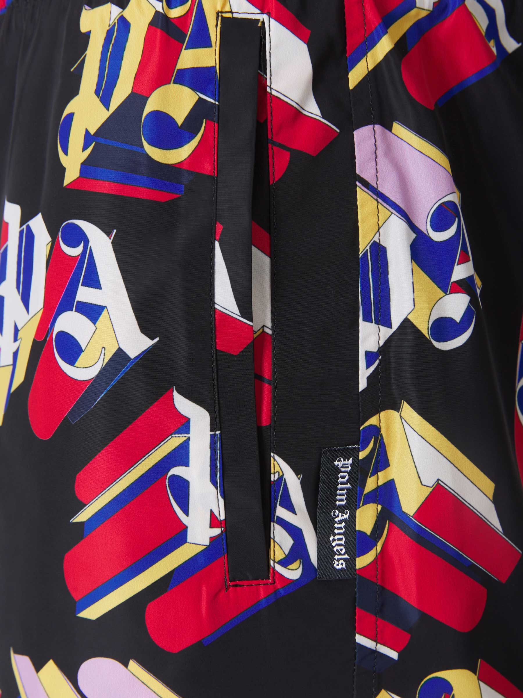 Palm Angels Bañador 3D Logo color Negro sku 561-001149 02 - Foto 4