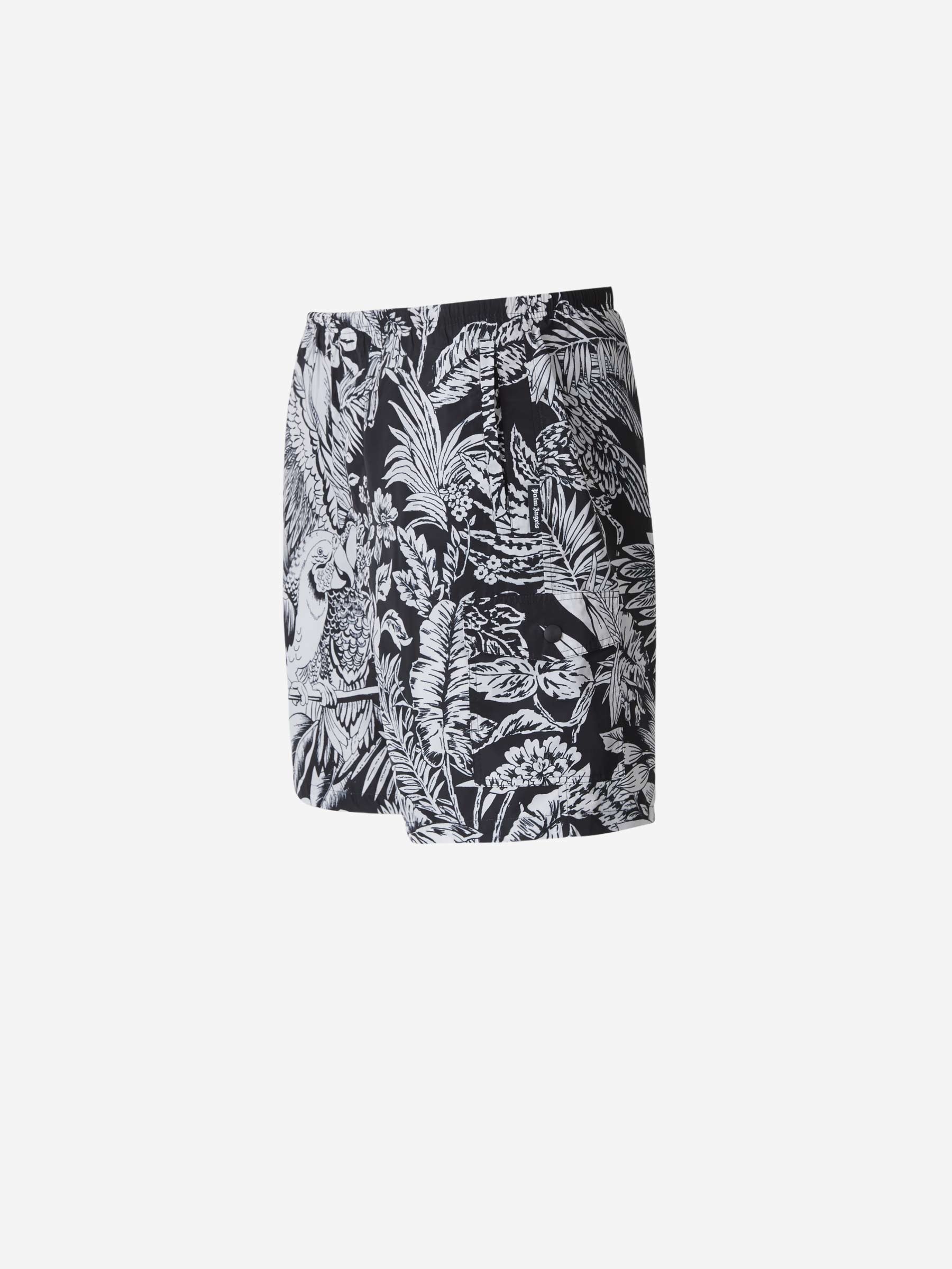 Palm Angels Bañador 3D Logo color Negro sku 561-001149 02 - Foto 8