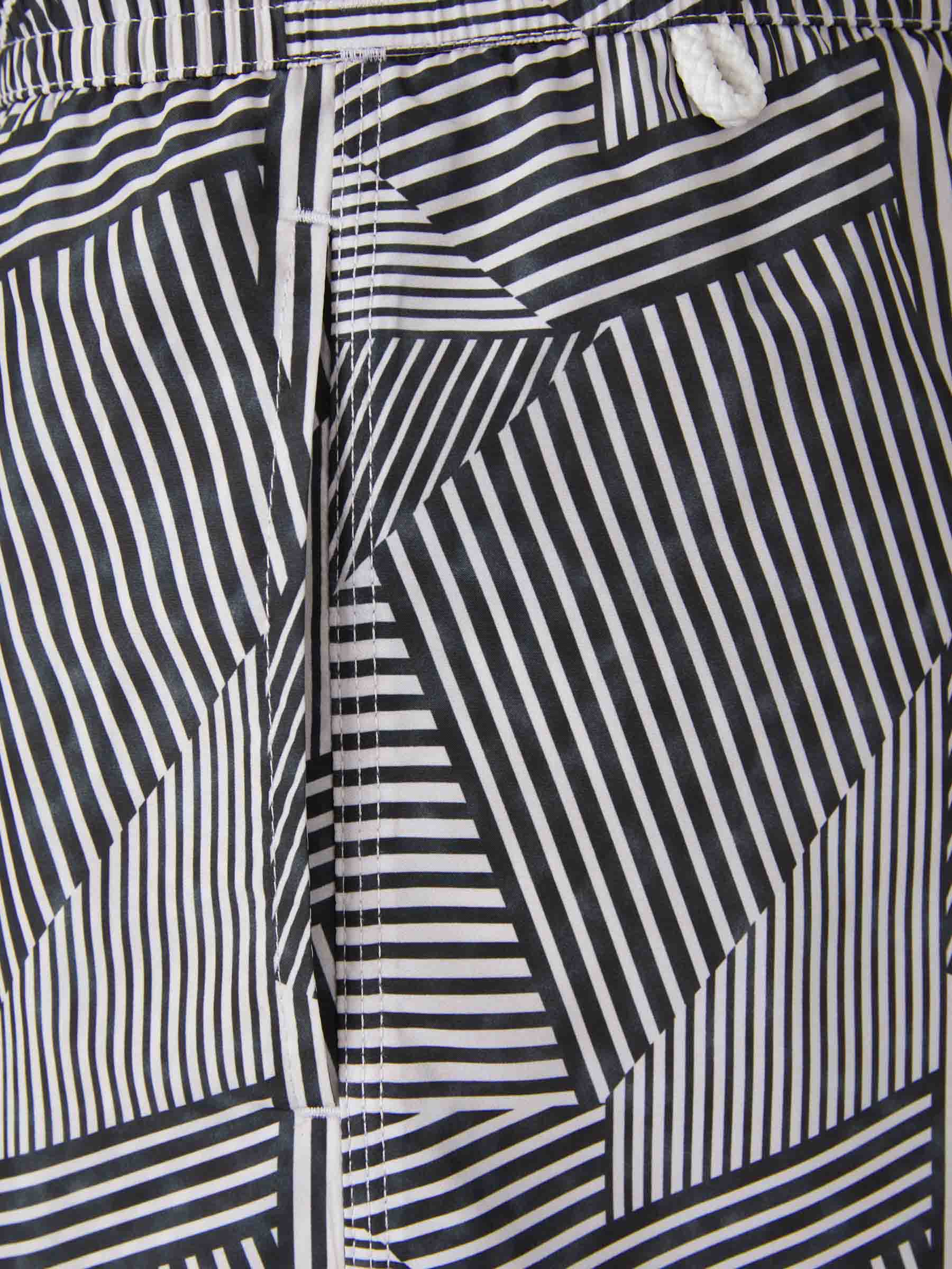 Santa Eulalia Bañador Naútico Motivo Geométrico color Negro sku 561-001196 01 - Foto 4