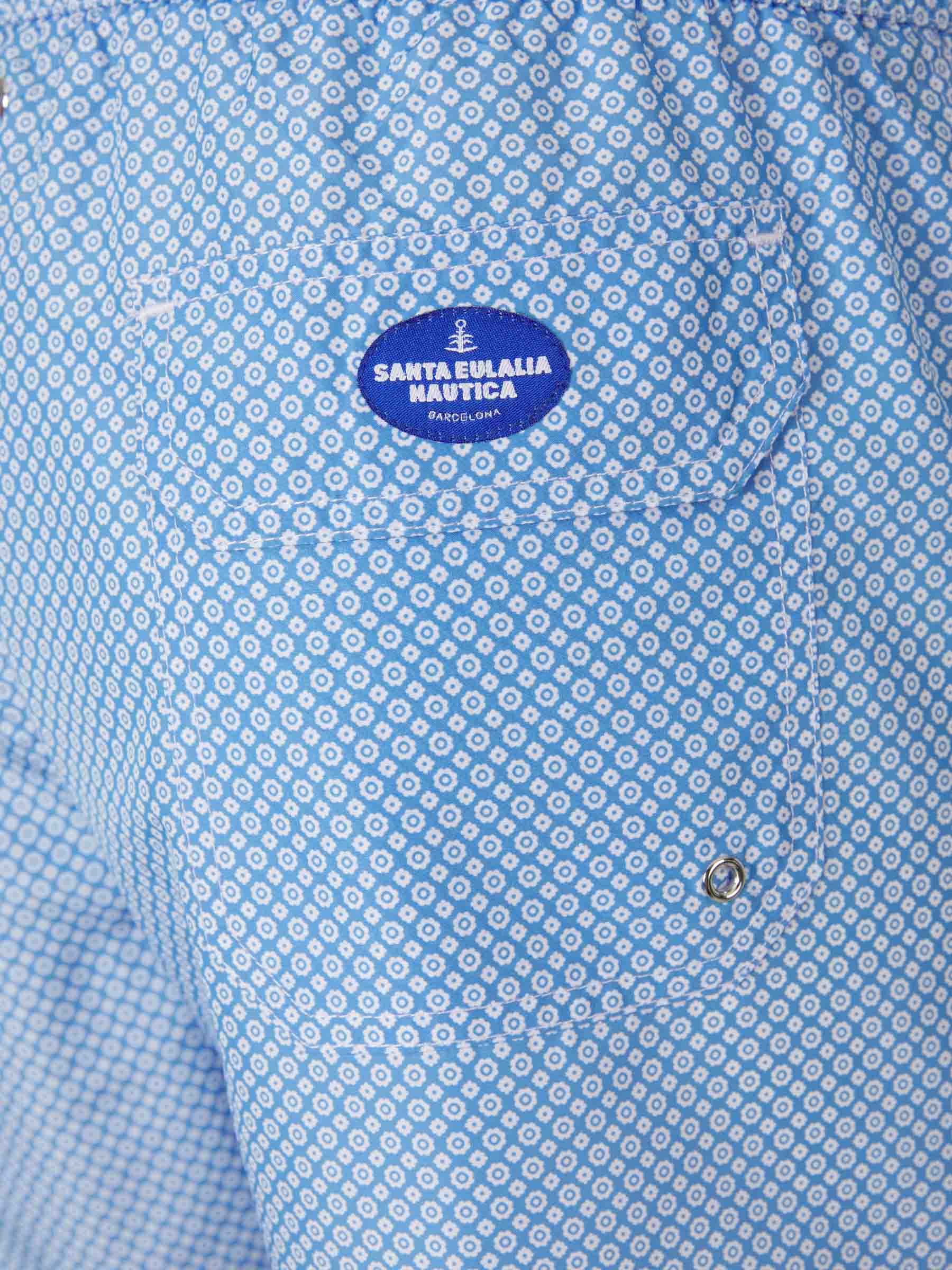 Santa Eulalia Bañador Naútico Motivo Geométrico color Rosa Claro sku 561-001198 02 - Foto 5