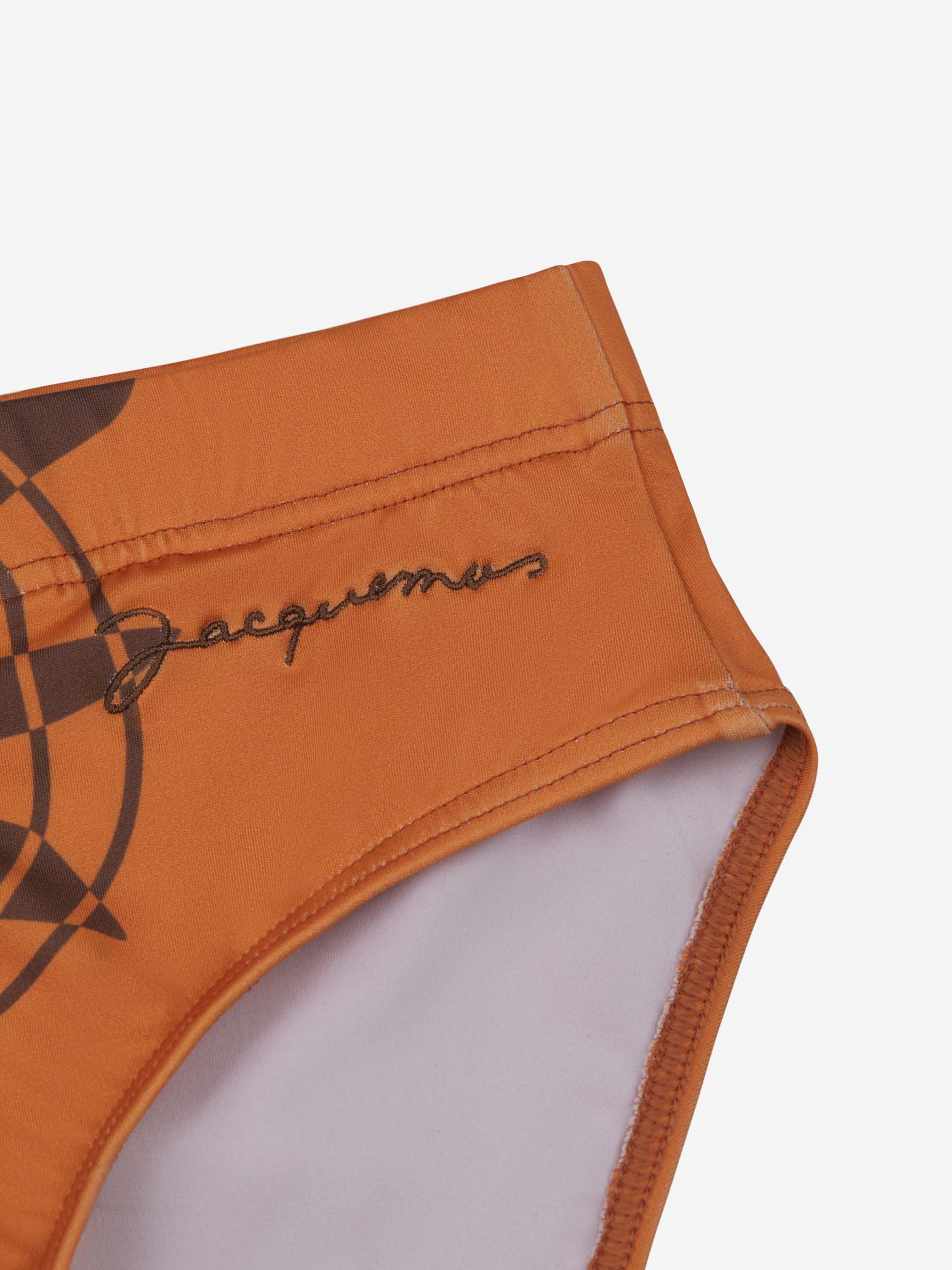 Jacquemus Bañador Le Slip De Bain color Naranja Claro sku 561-001210 01 - Foto 3