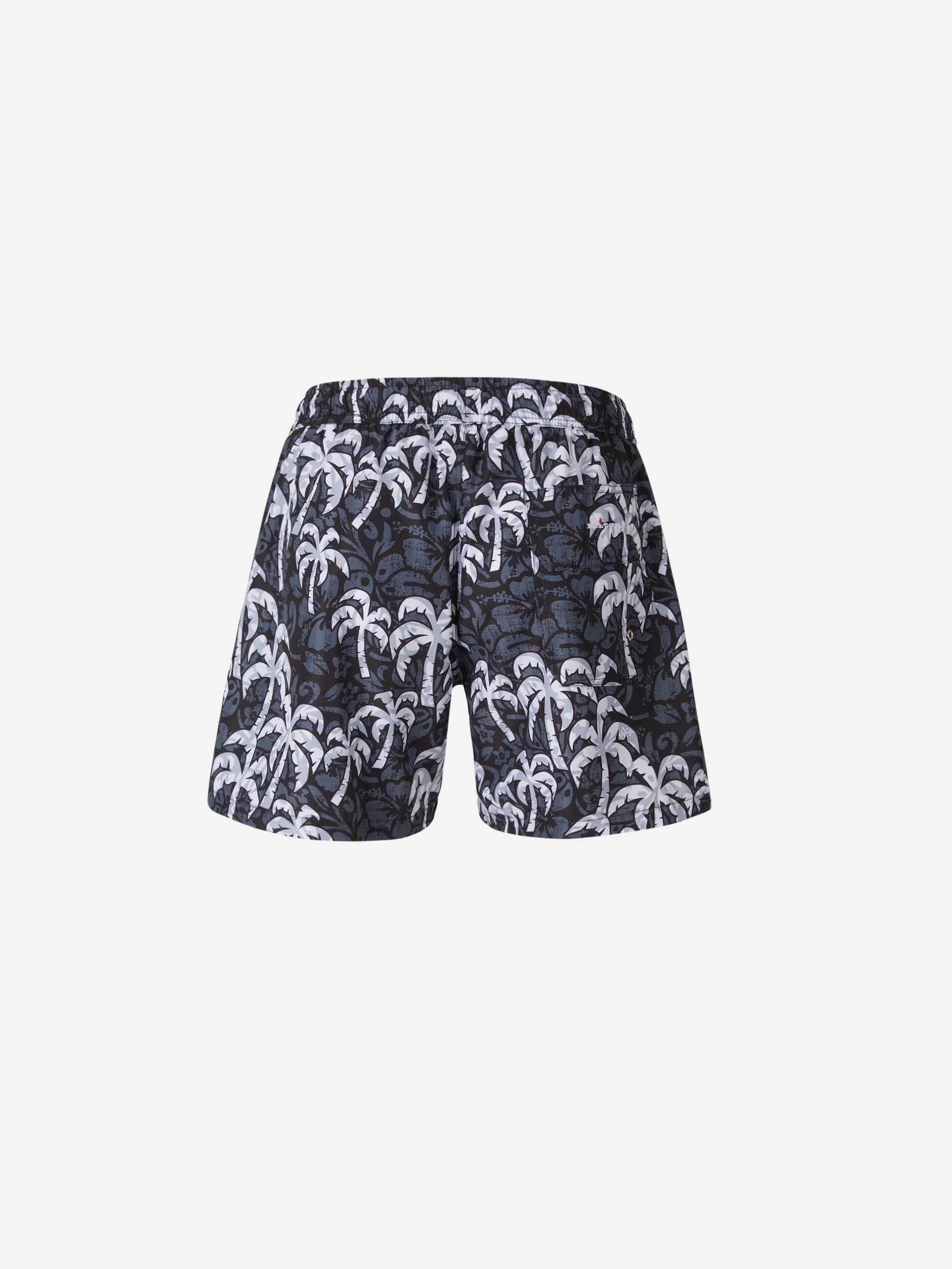 Kiton Bañador Motivo Palmeras color Negro sku 561-001225 01 - Foto 2