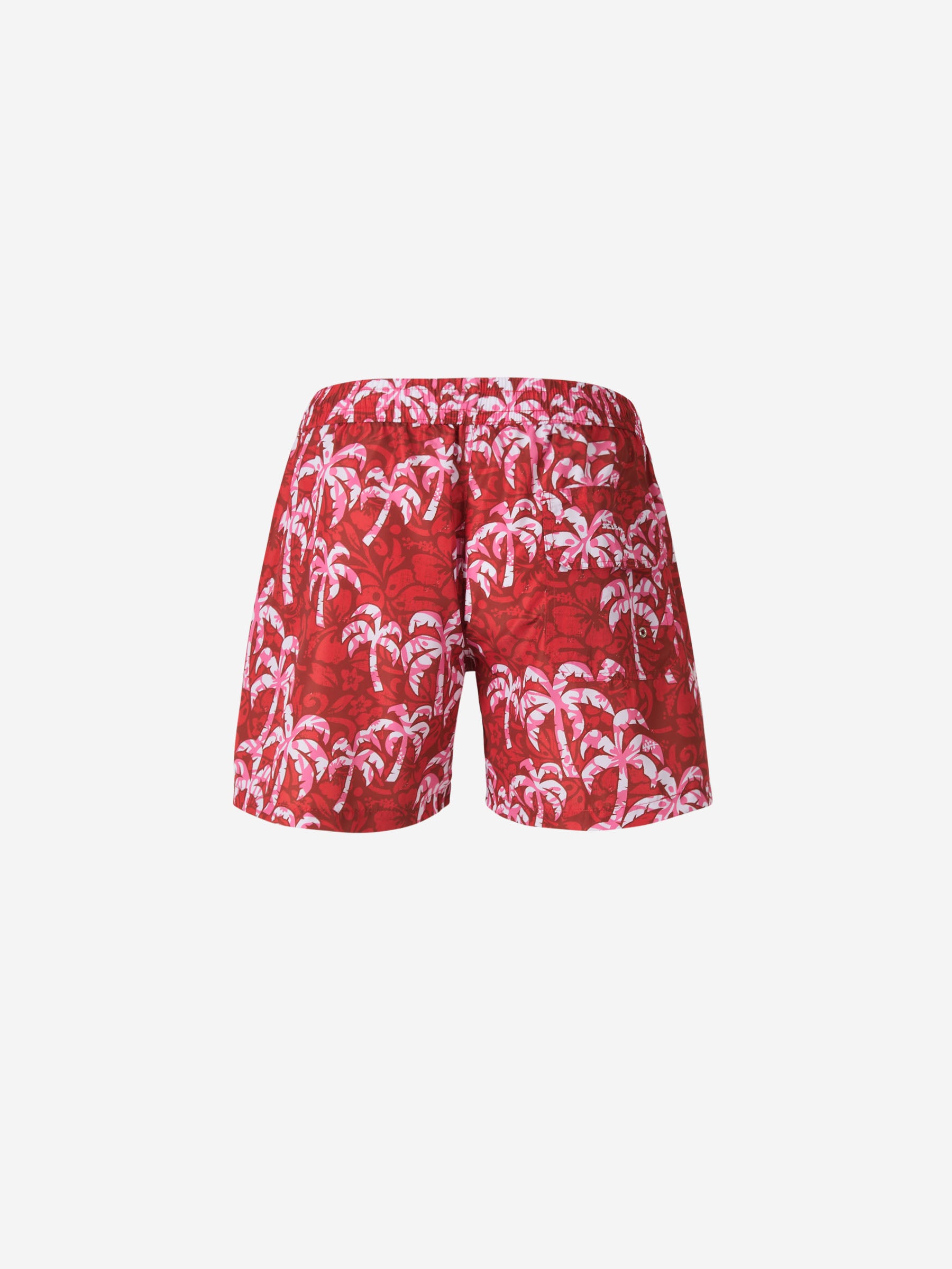 Kiton Bañador Motivo Palmeras color Rojo sku 561-001227 01 - Foto 2