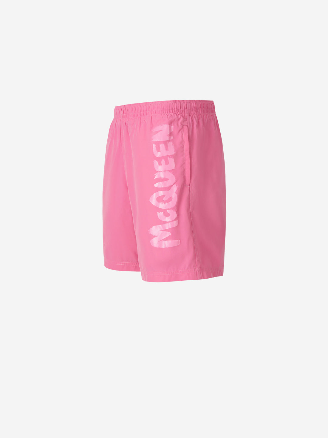 Alexander McQueen Bañador Logo Graffiti color Rosa sku 561-001235 01 - Foto 2