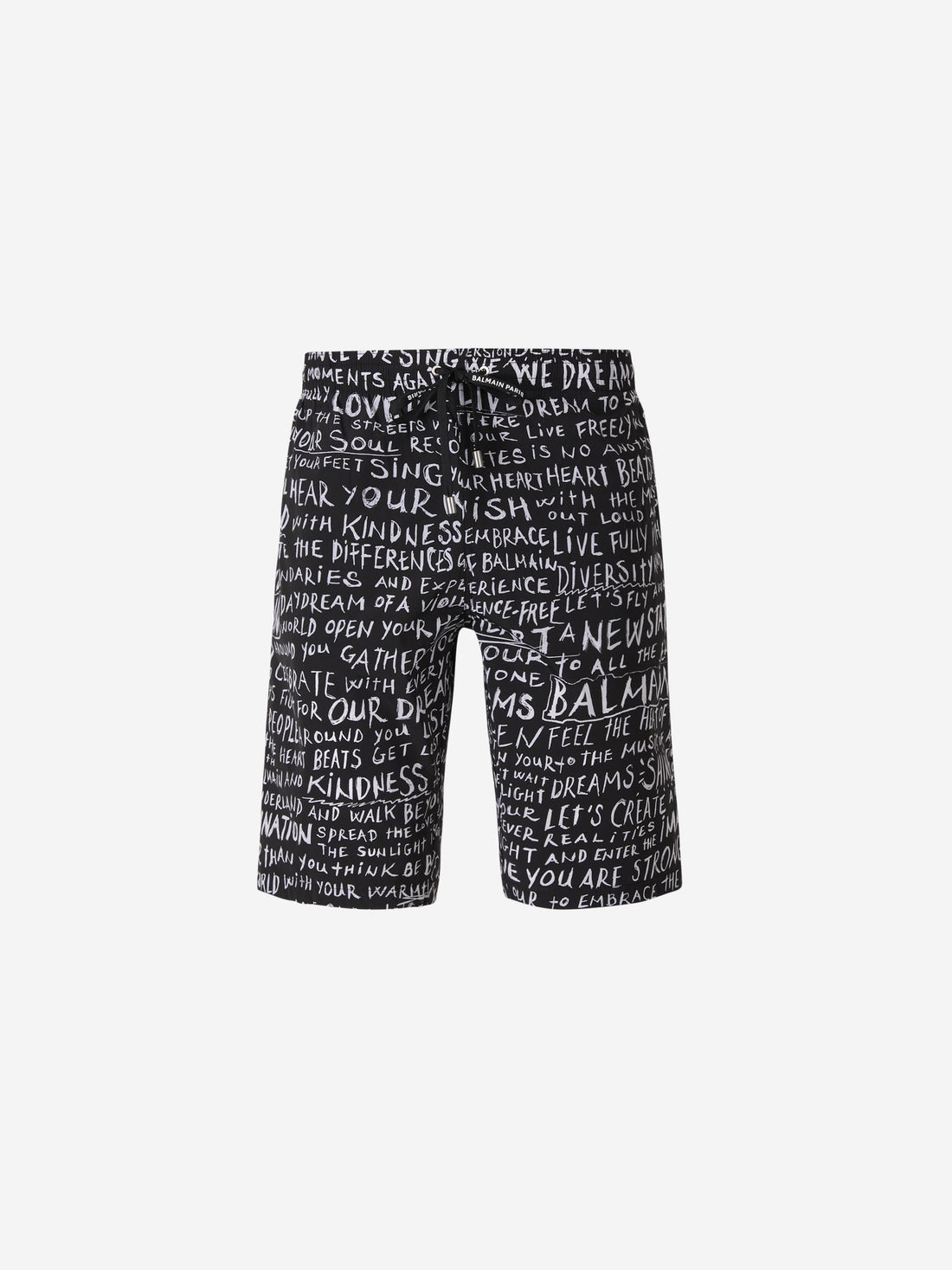 Balmain Bañador Logo Graffiti color Negro sku 561-001247 01 - Foto 1