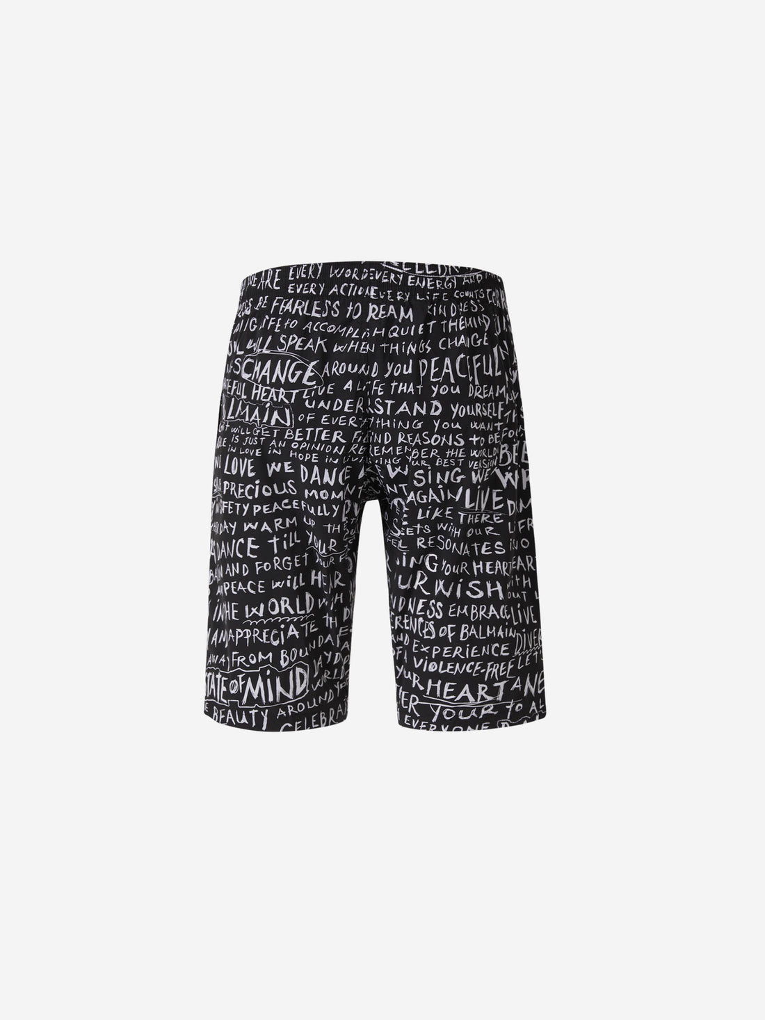 Balmain Bañador Logo Graffiti color Negro sku 561-001247 01 - Foto 2