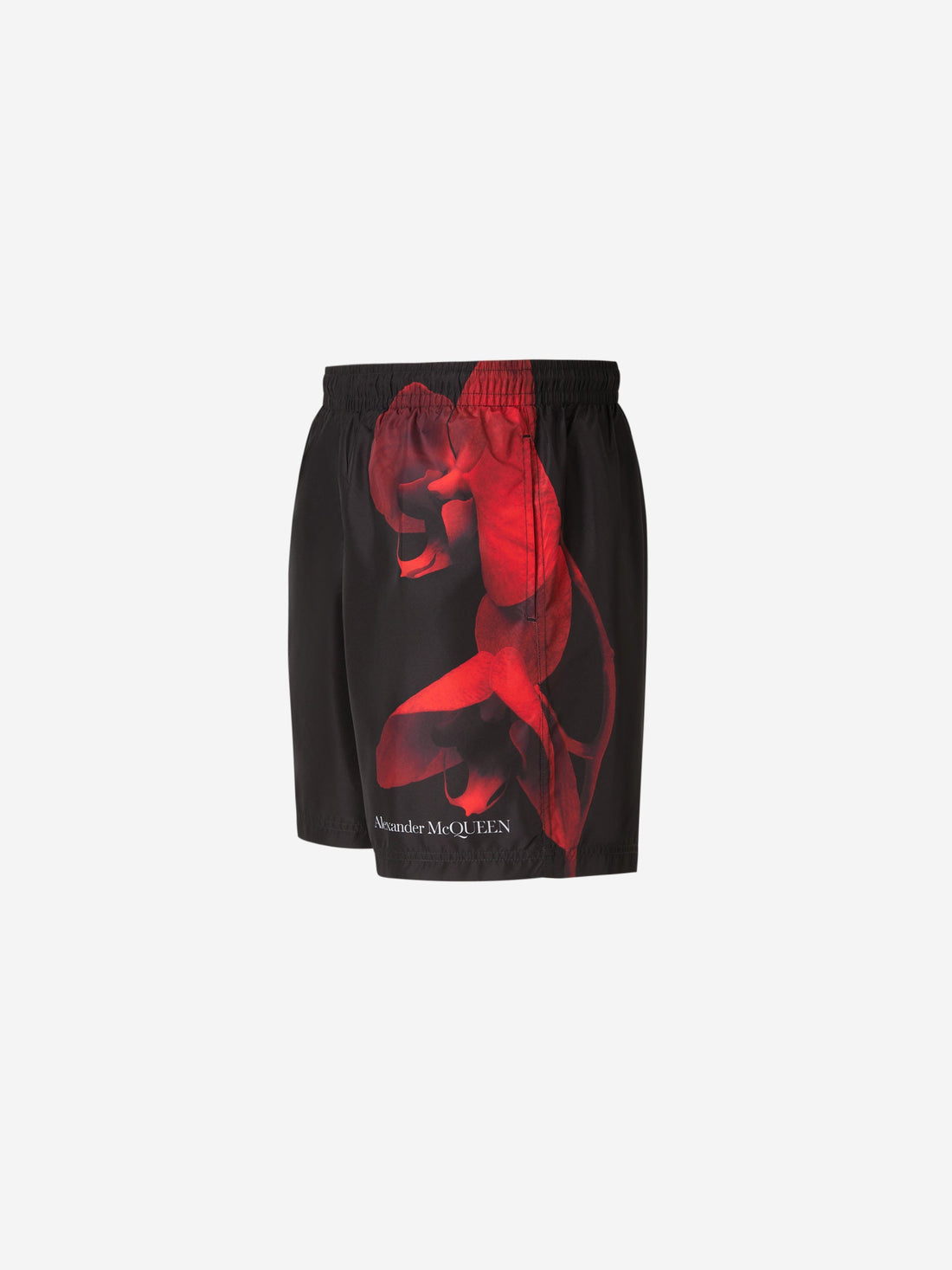 Alexander McQueen Bañador Gráfico Estapado color Negro sku 561-001272 01 - Foto 2