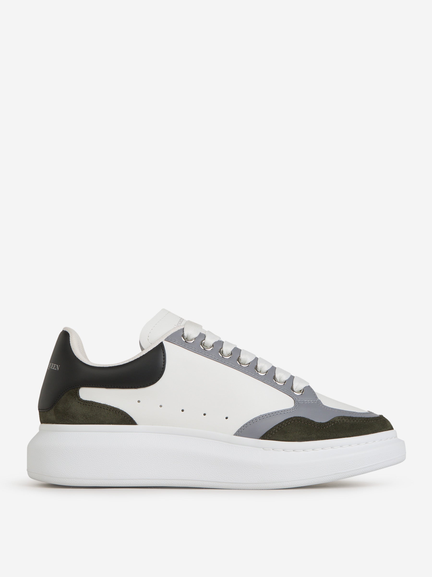 Outlet online Alexander McQueen Hombre Sneakers Oversized Piel color Blanco sku 616-002637 01 - Foto 1