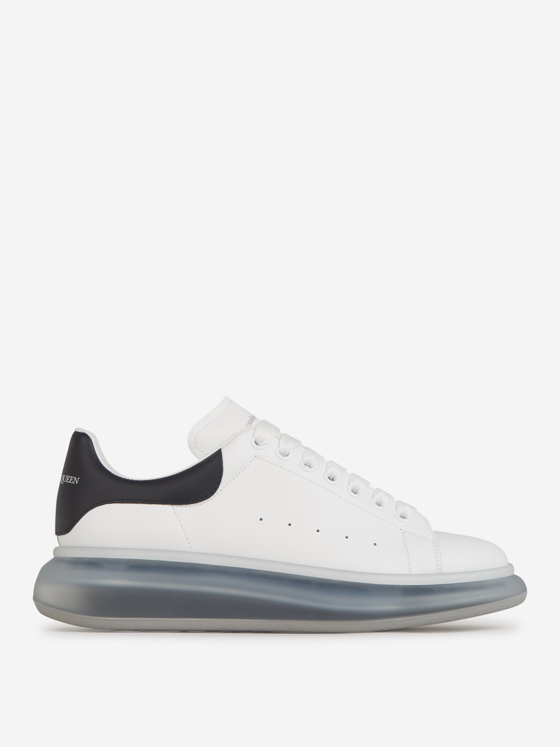 Outlet online Alexander McQueen Hombre Sneakers Larry Piel color Negro sku 616-002653 01 - Foto 1