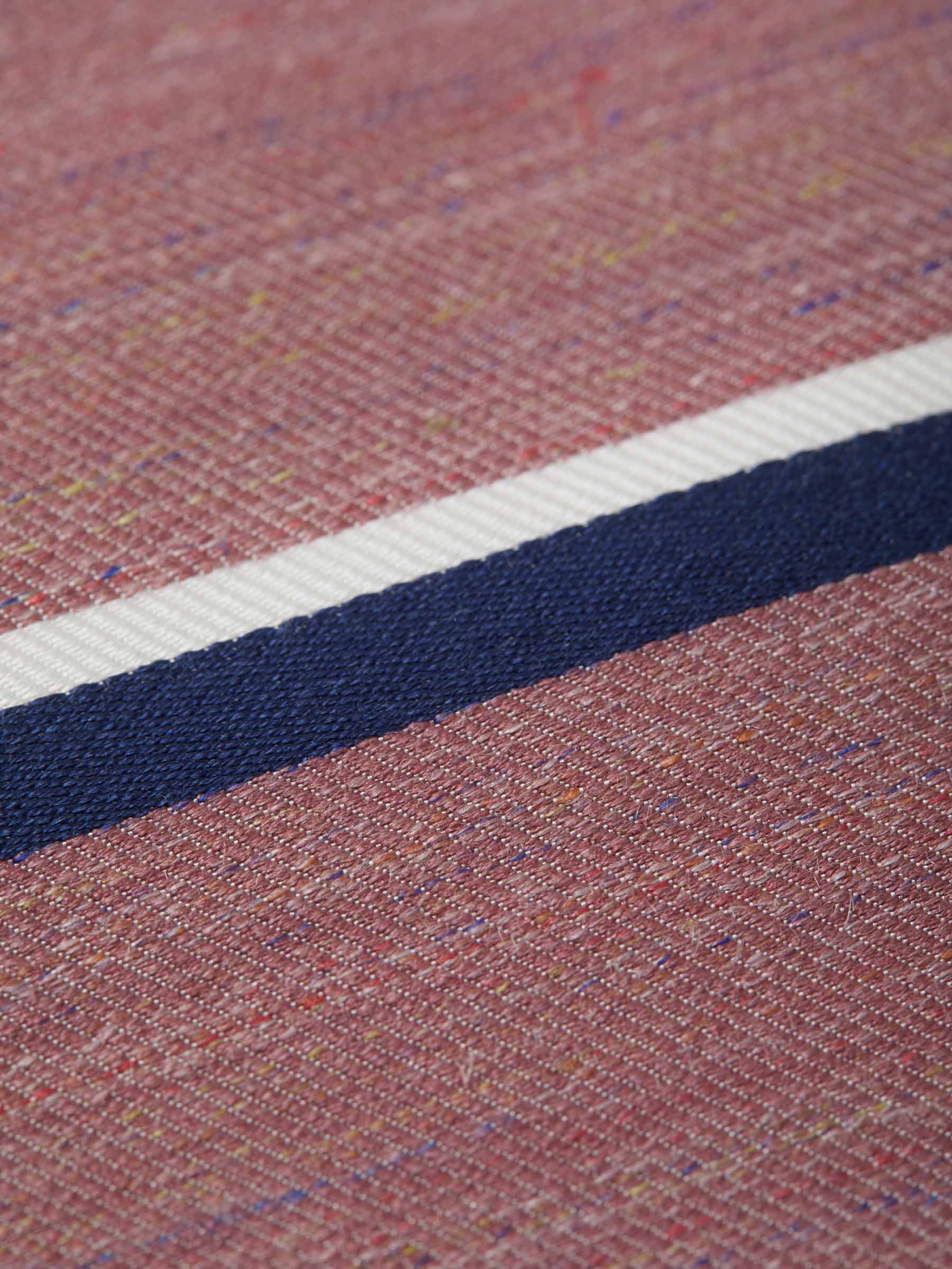 Santa Eulalia Corbata Seda Y Lino color Burdeos sku 601-000881 03 - Foto 1