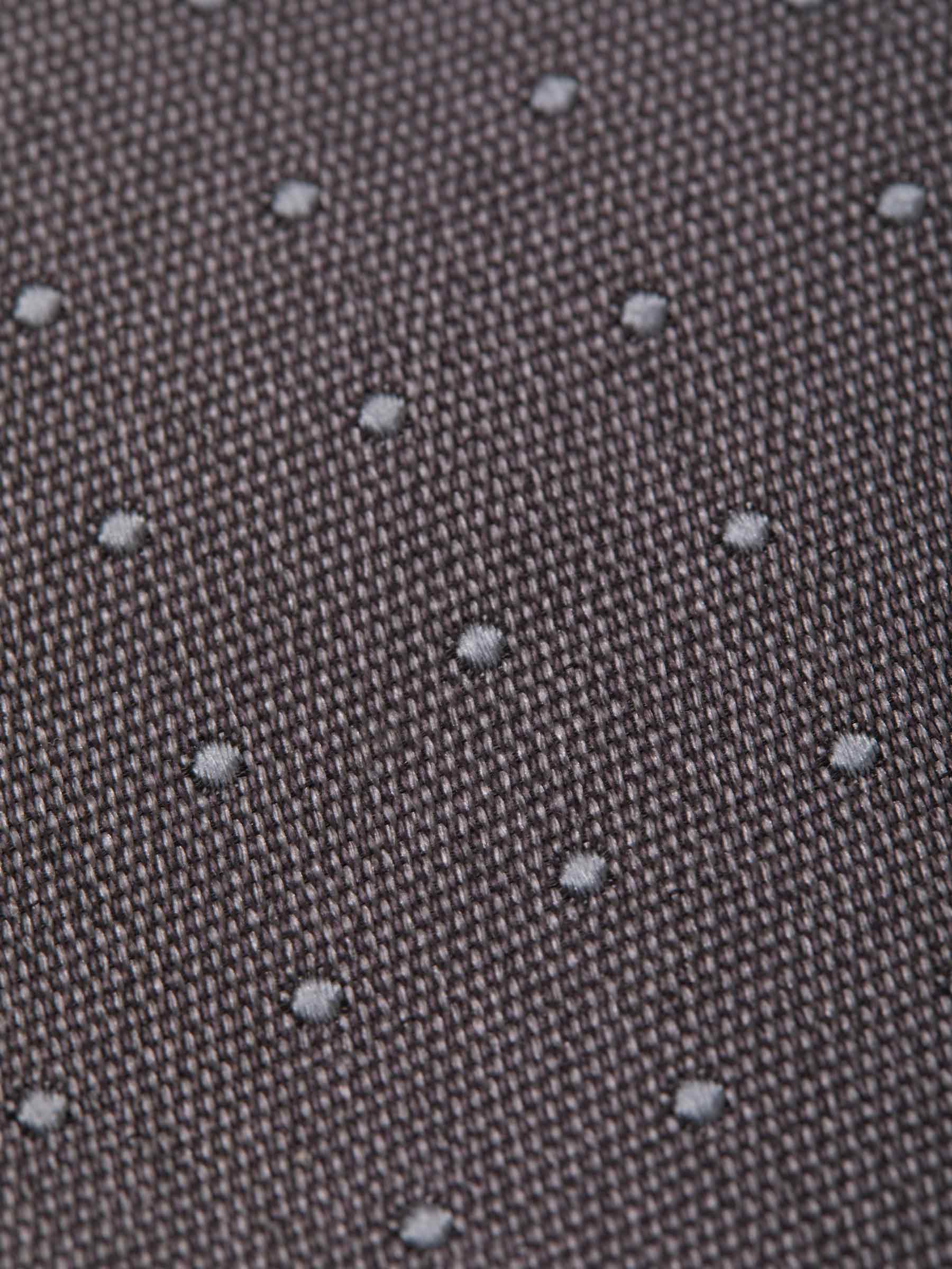 Tom Ford Corbata Motivo Geométrico color Gris Piedra sku 601-000998 02 - Foto 3