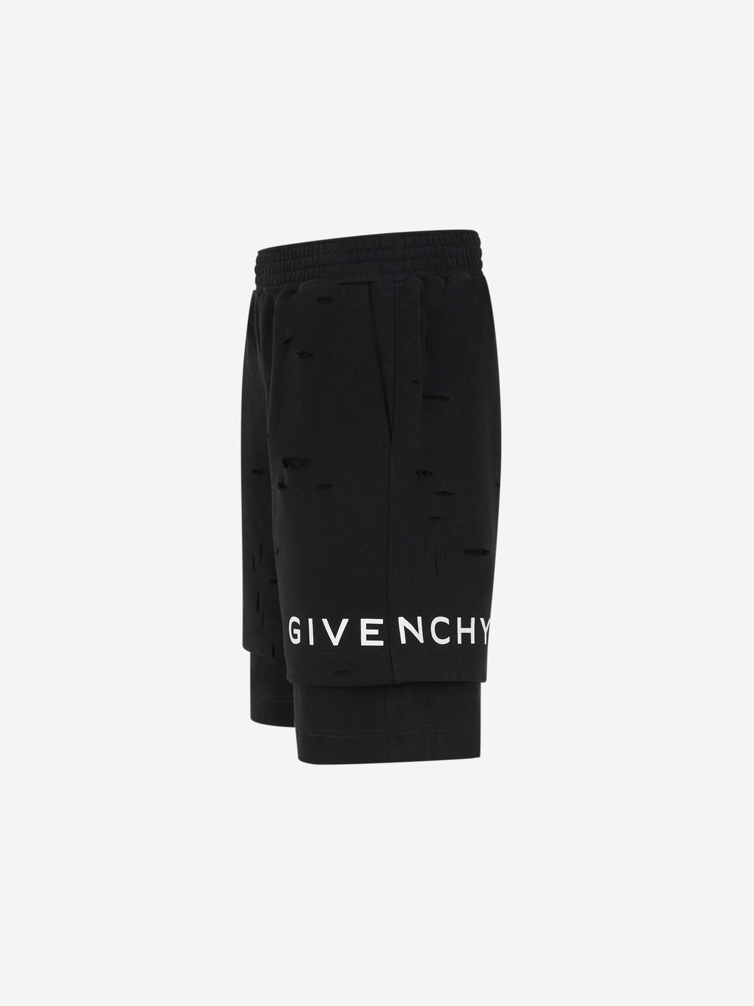 Givenchy Bermudas Algodón Logo color Negro sku 523-000928 01 - Foto 2