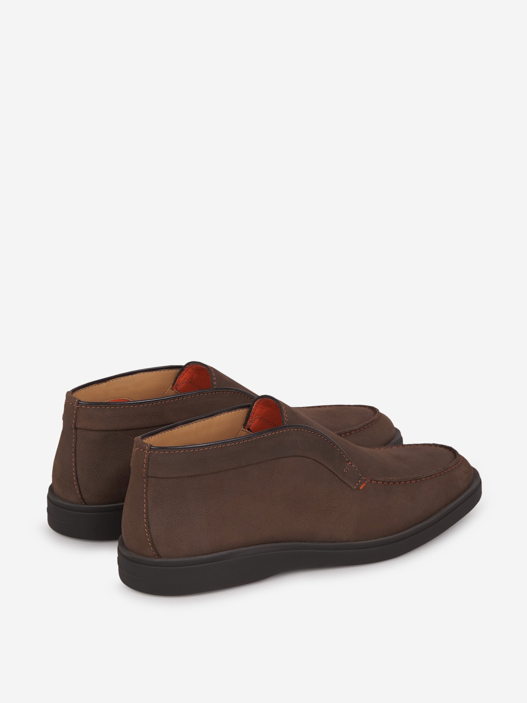 Santoni Botas Dessert Ante color Marrón sku 610-000179 01 - Foto 3