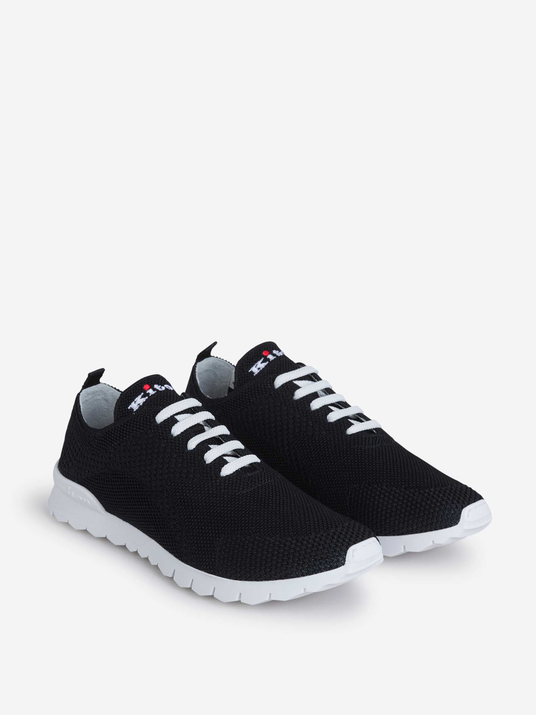 Kiton Sneakers Fit Algodón color Negro sku 611-003929 01 - Foto 2