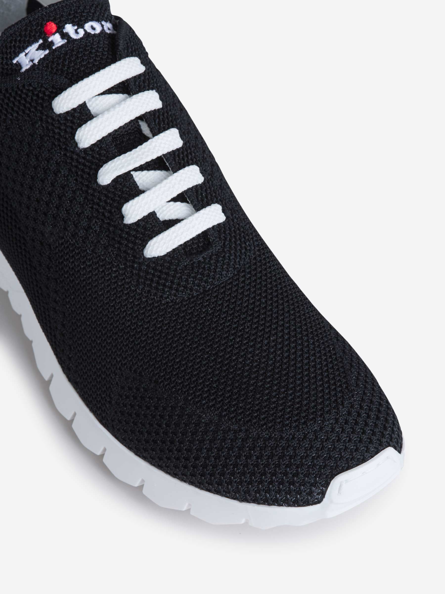 Kiton Sneakers Fit Algodón color Negro sku 611-003929 01 - Foto 4
