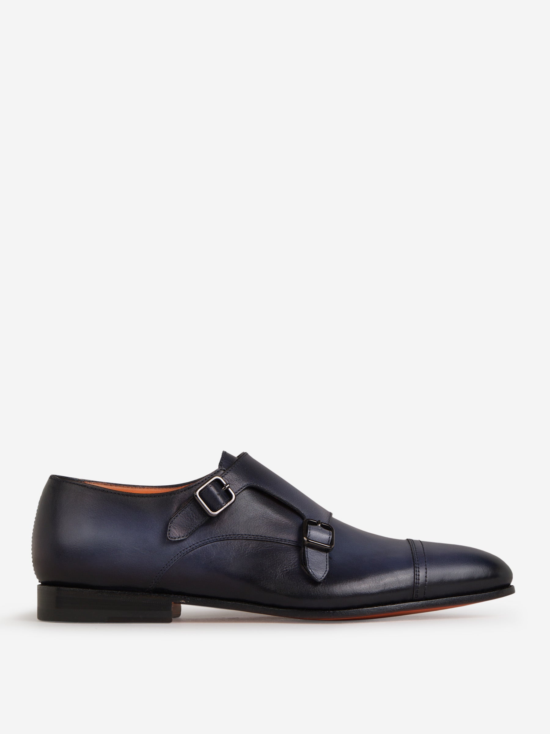 Outlet online Santoni Hombre Zapatos Monk Carter color Marrón Oscuro sku 611-003932 02 - Foto 5