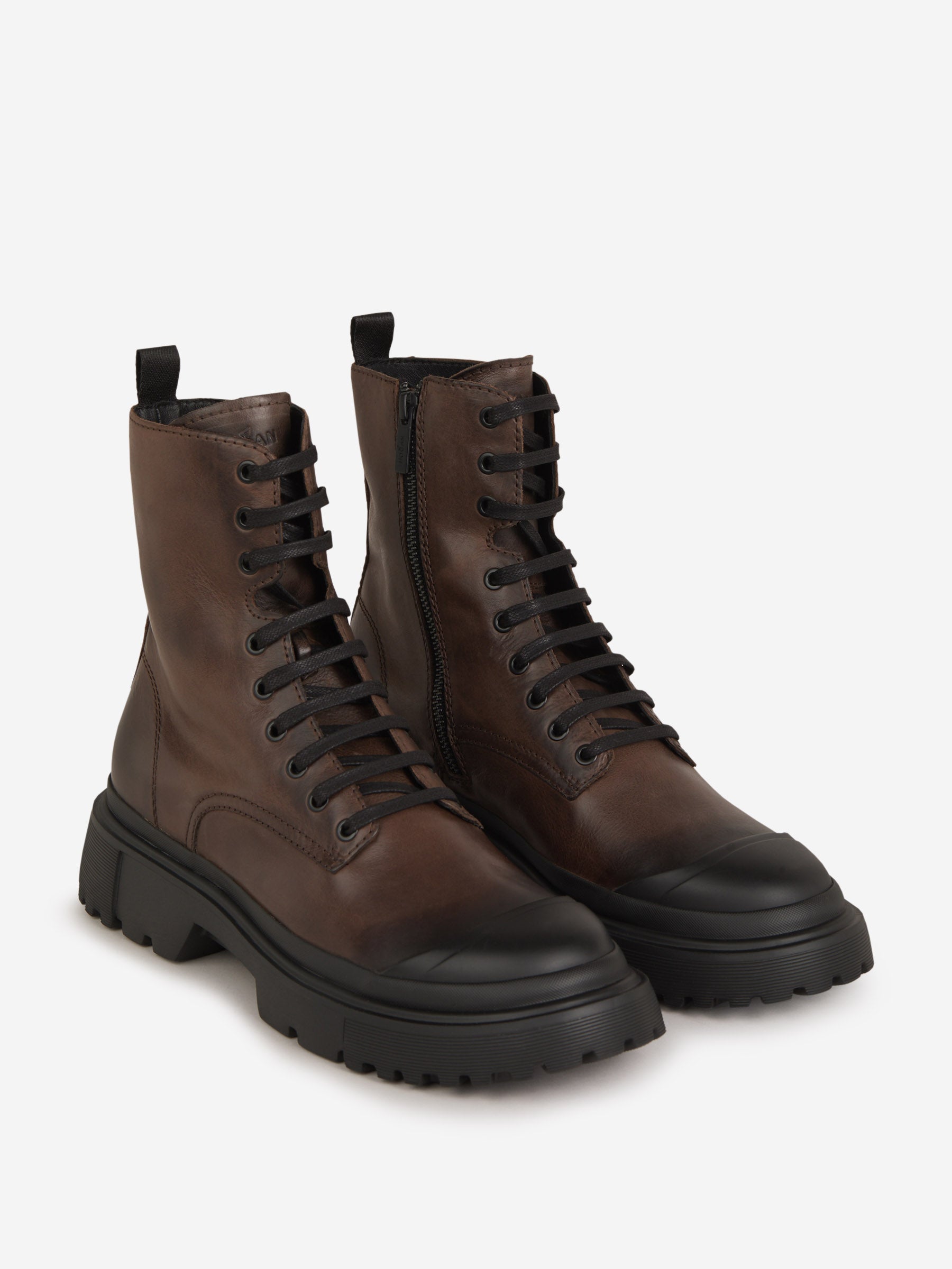 Hogan Botas H619 Piel color Marrón sku 611-003974 01 - Foto 2