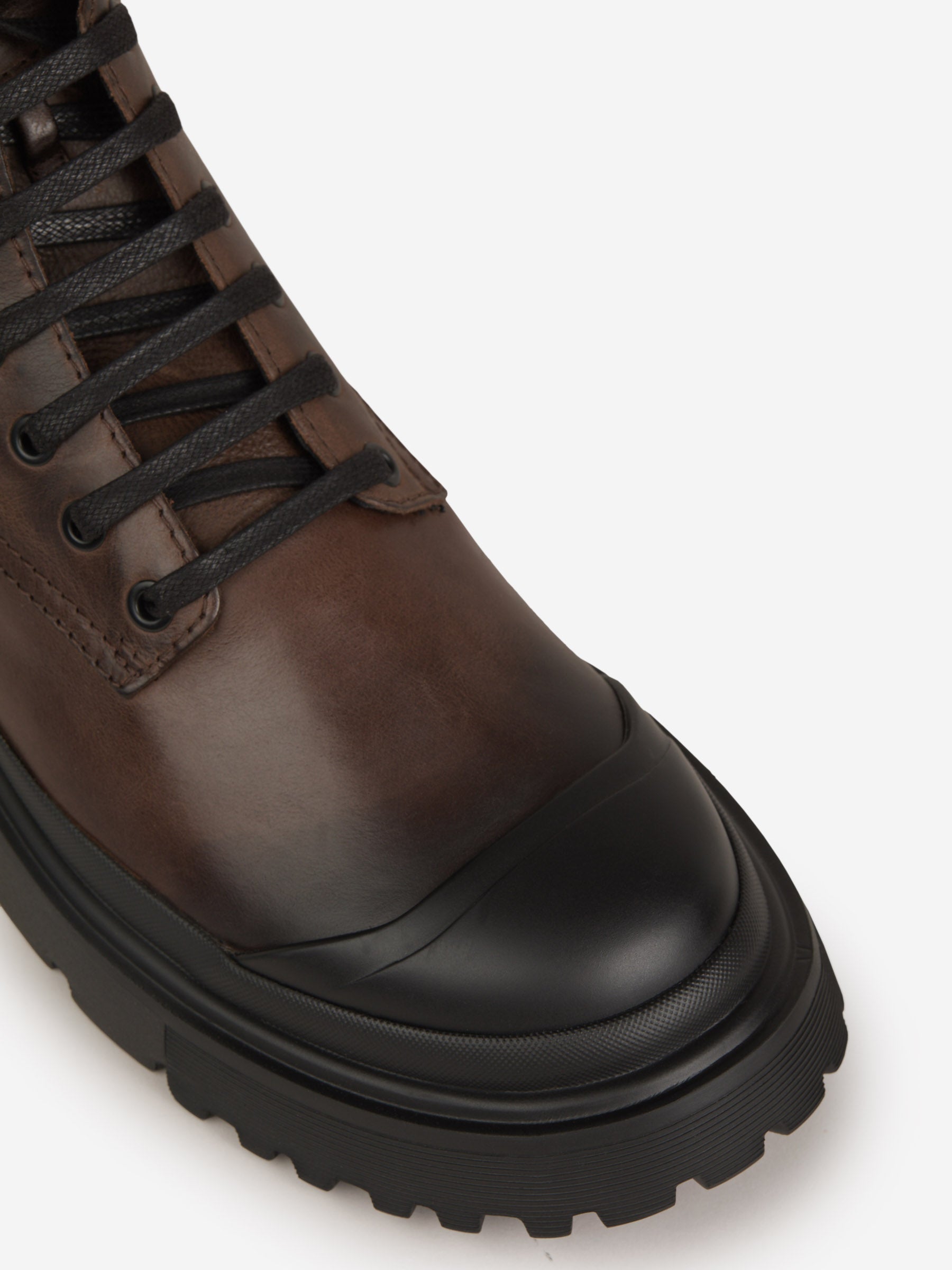 Hogan Botas H619 Piel color Marrón sku 611-003974 01 - Foto 4