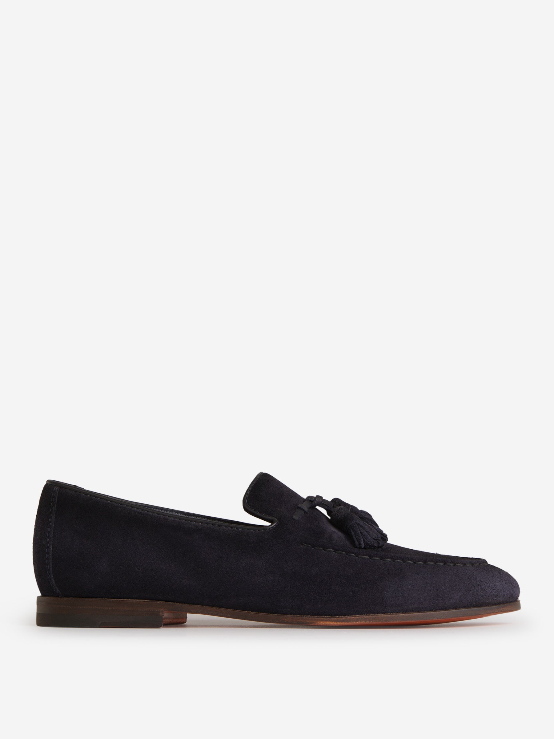 Outlet online Santoni Hombre Sneakers Ante color Azul Cobalto sku 611-004084 01 - Foto 1