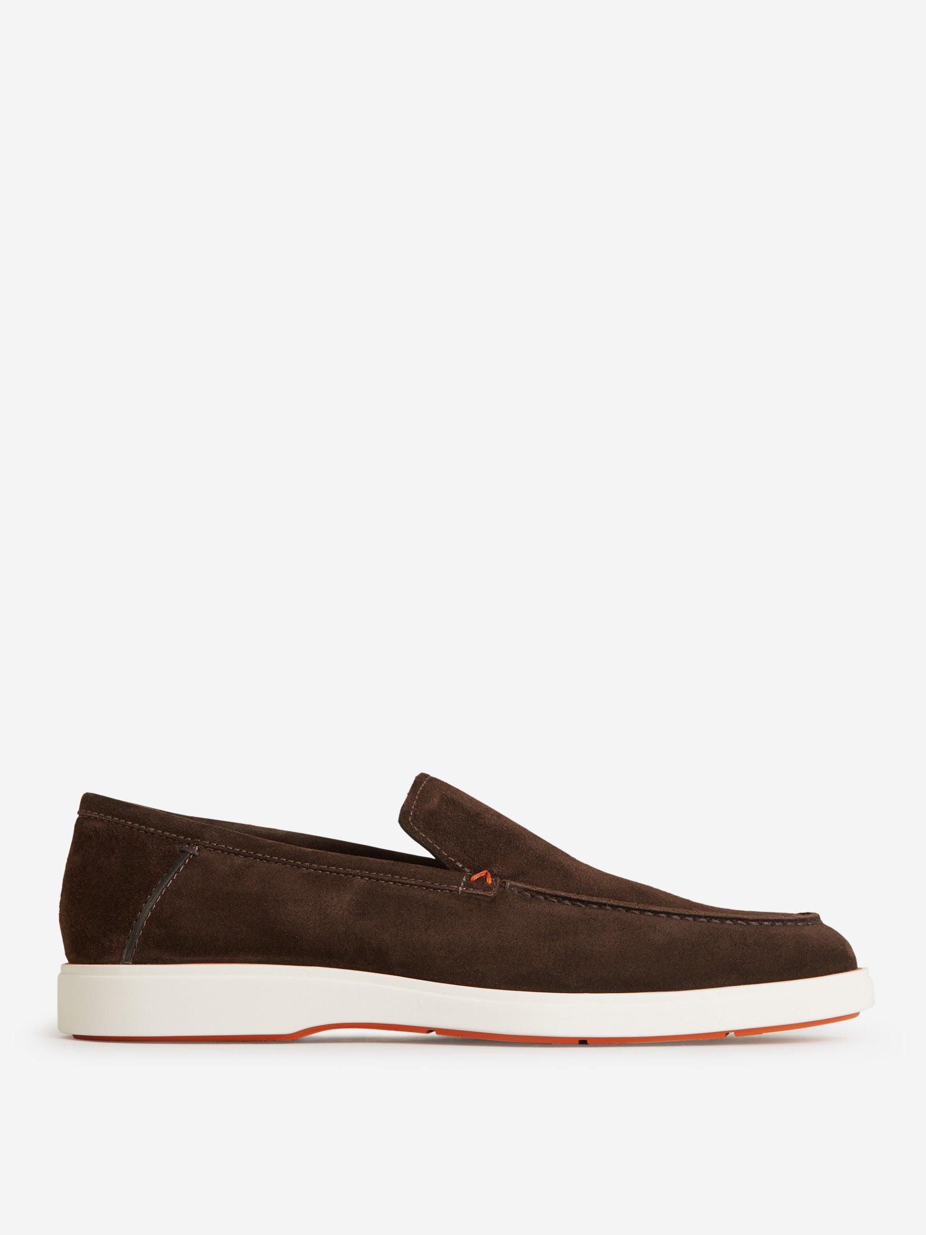 Outlet online Santoni Hombre Mocasines Ante color Marrón Oscuro sku 611-004085 01 - Foto 1
