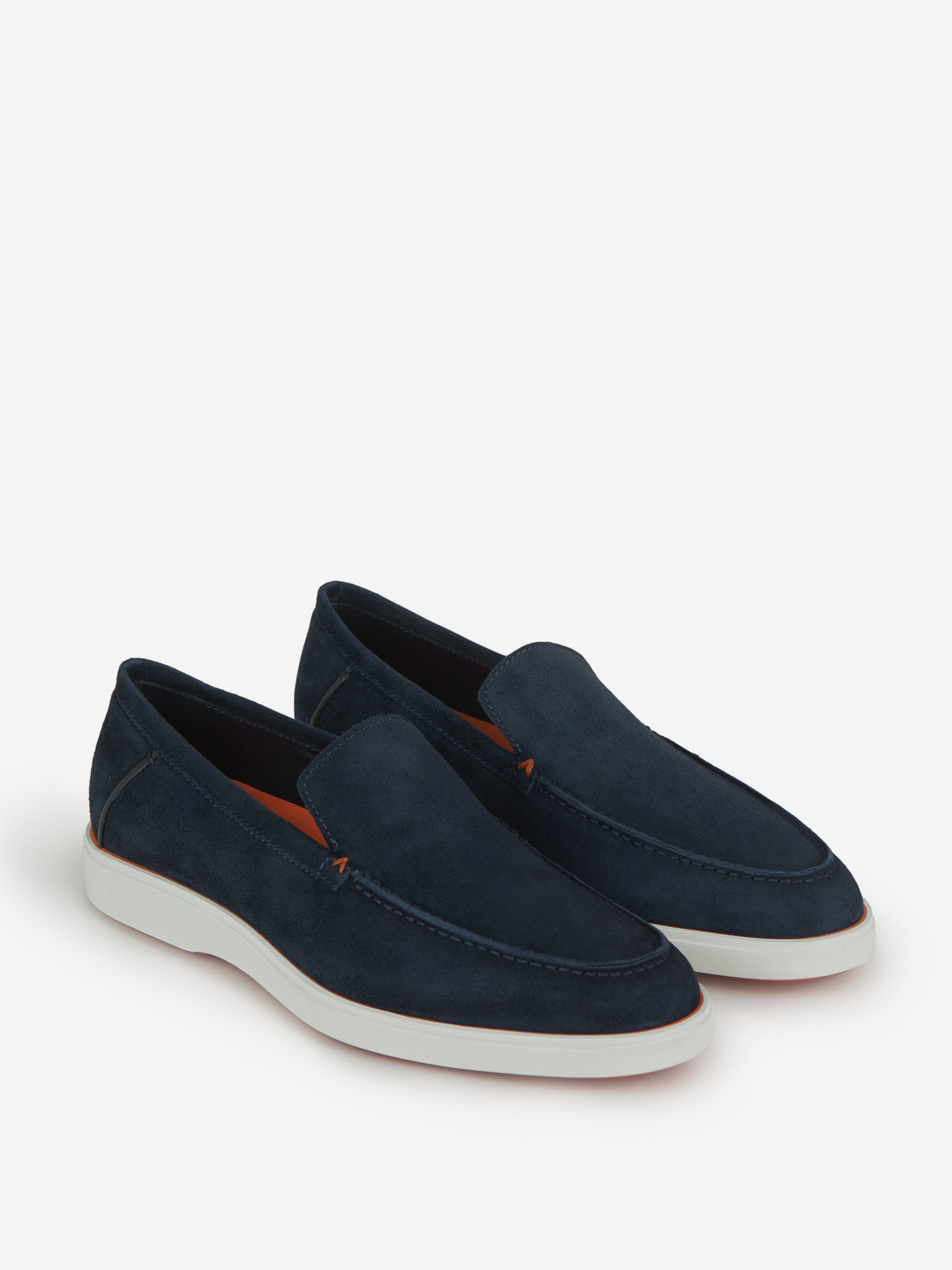 Santoni Mocasines Ante color Azul Marino sku 611-004086 01 - Foto 2