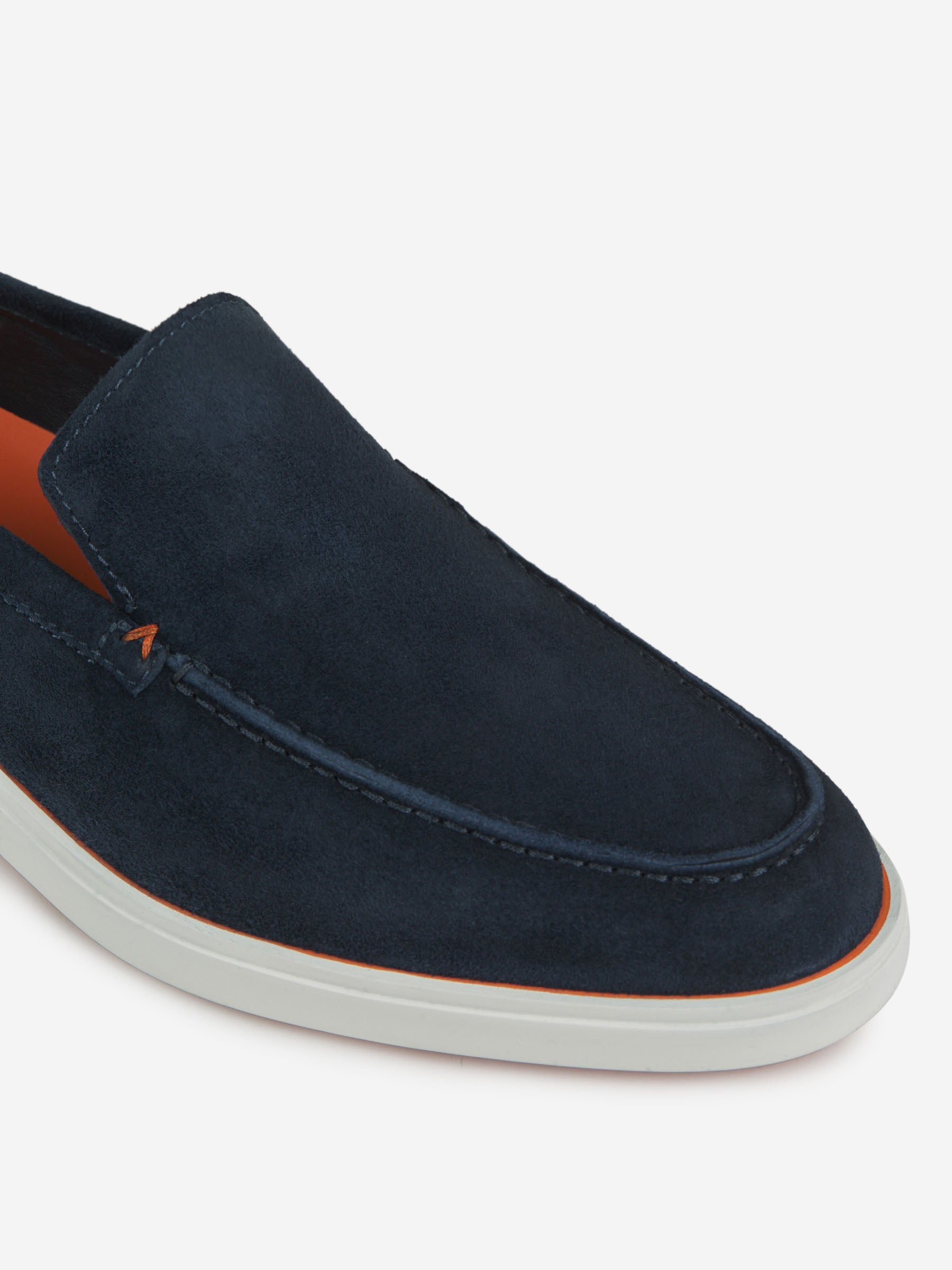 Santoni Mocasines Ante color Azul Marino sku 611-004086 01 - Foto 4