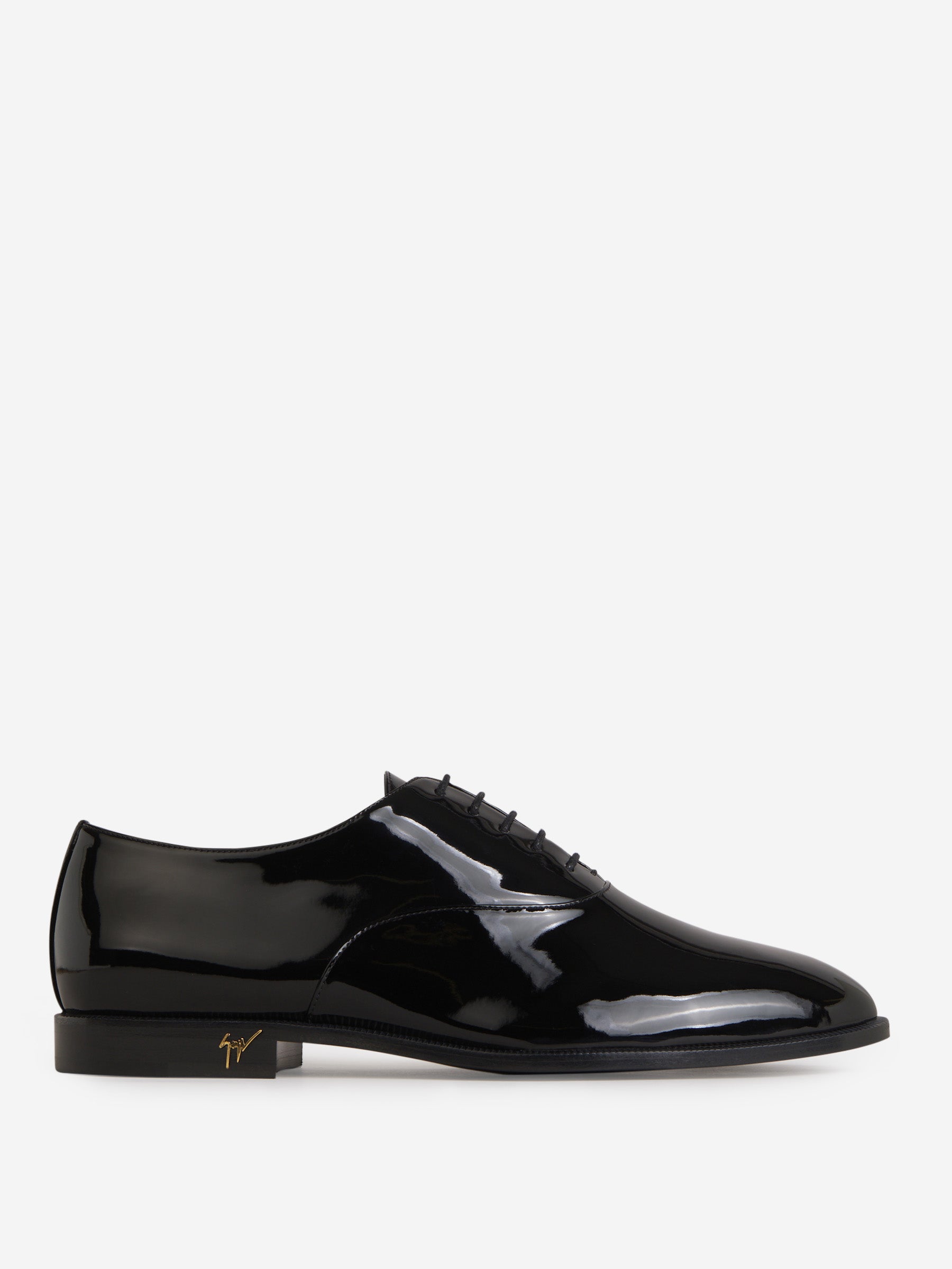 Outlet online Giuseppe Zanotti Hombre Zapatos Oxford Charol color Negro sku 611-004099 01 - Foto 1