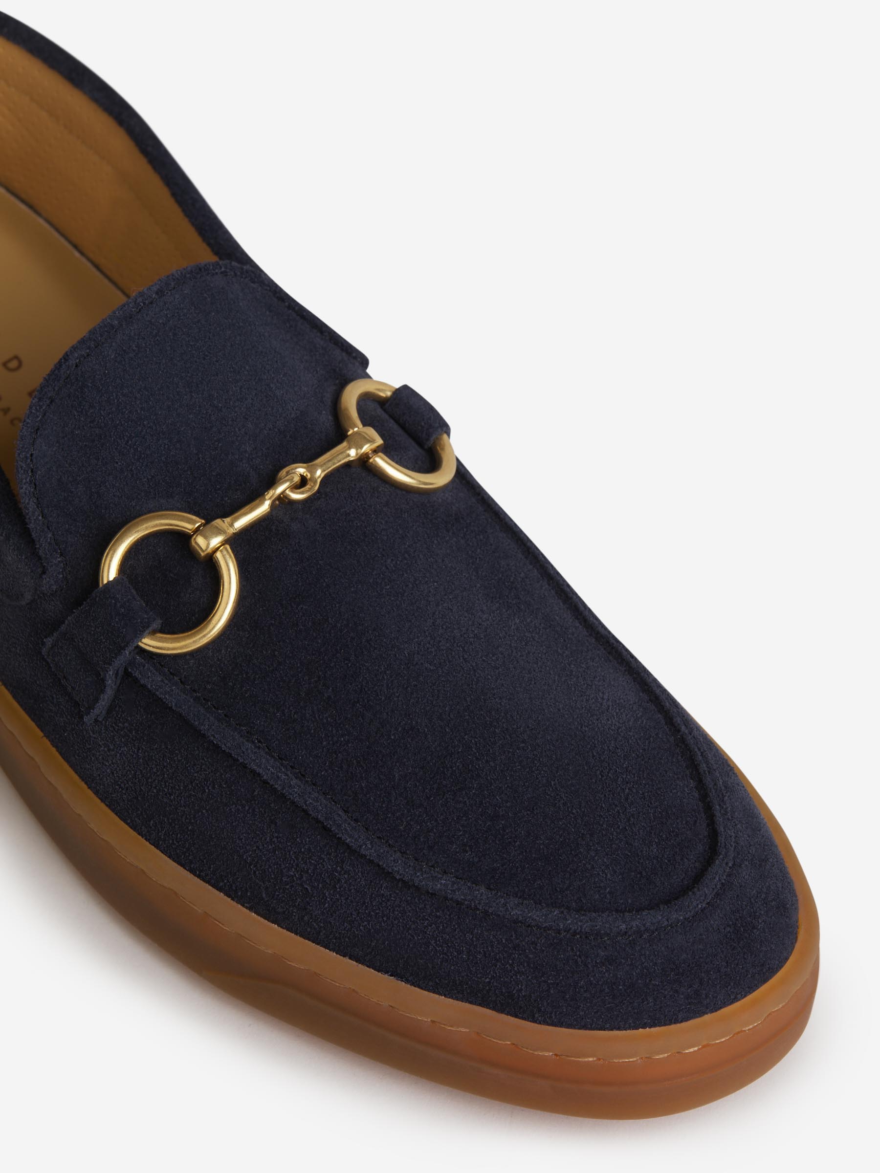 Outlet online Henderson Baracco Hombre Mocasines Ante color Azul Noche sku 611-004103 01 - Foto 4