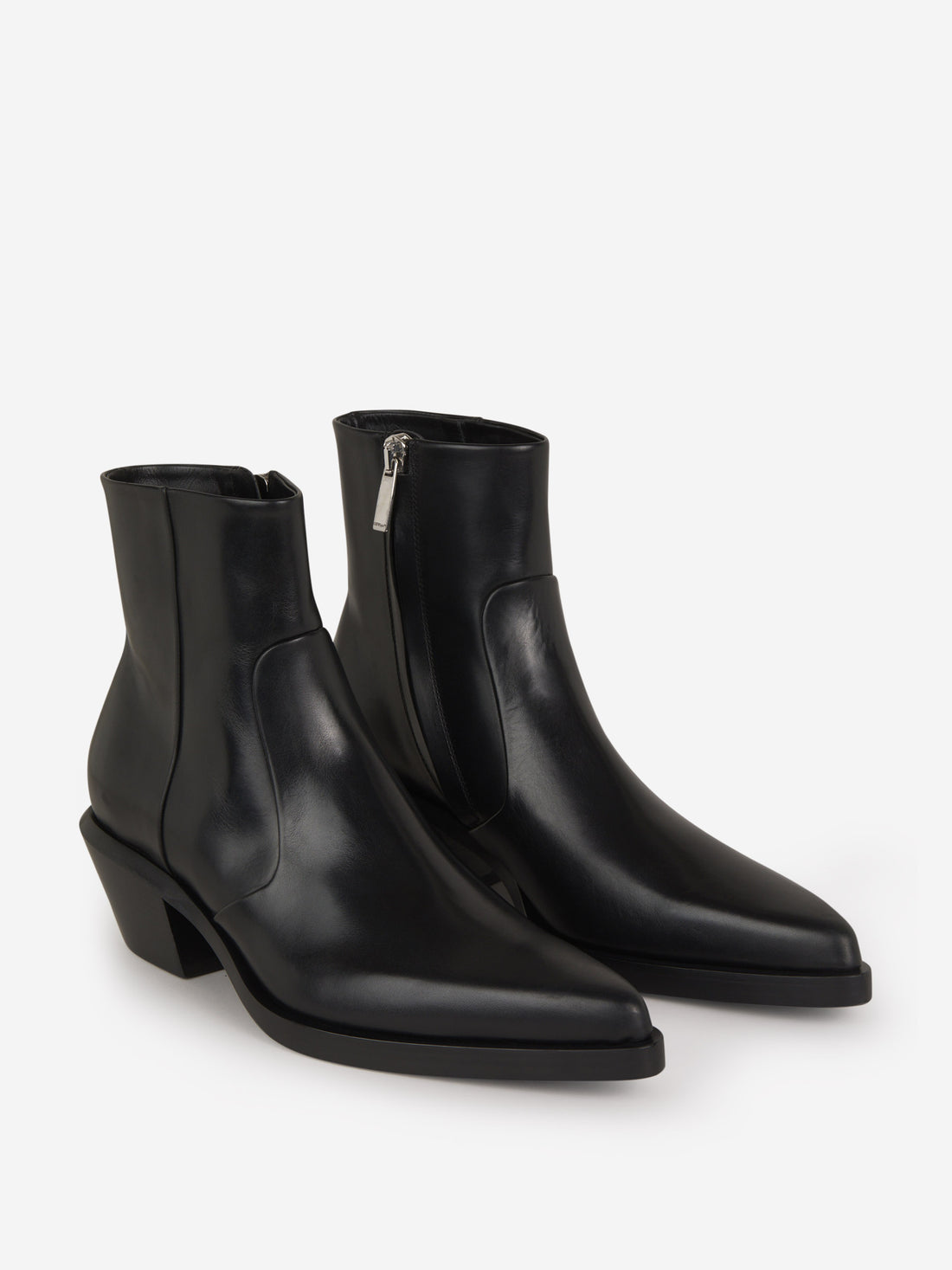 Off-White Botines Texano Slim color Negro sku 611-004122 01 - Foto 2