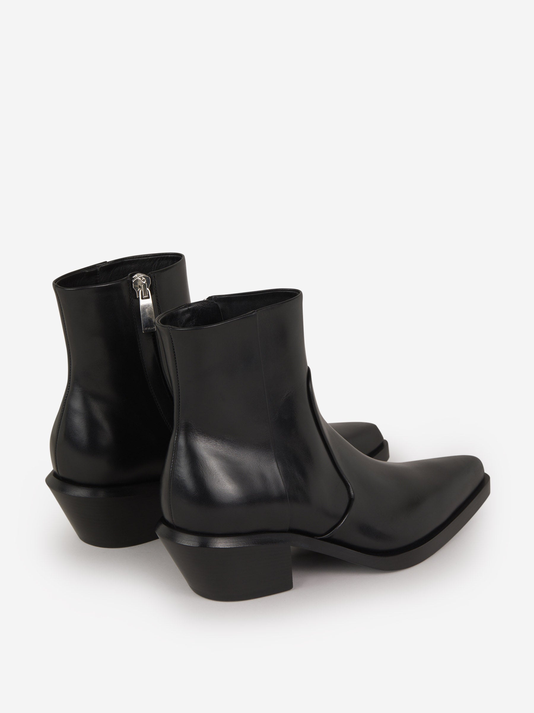 Off-White Botines Texano Slim color Negro sku 611-004122 01 - Foto 3