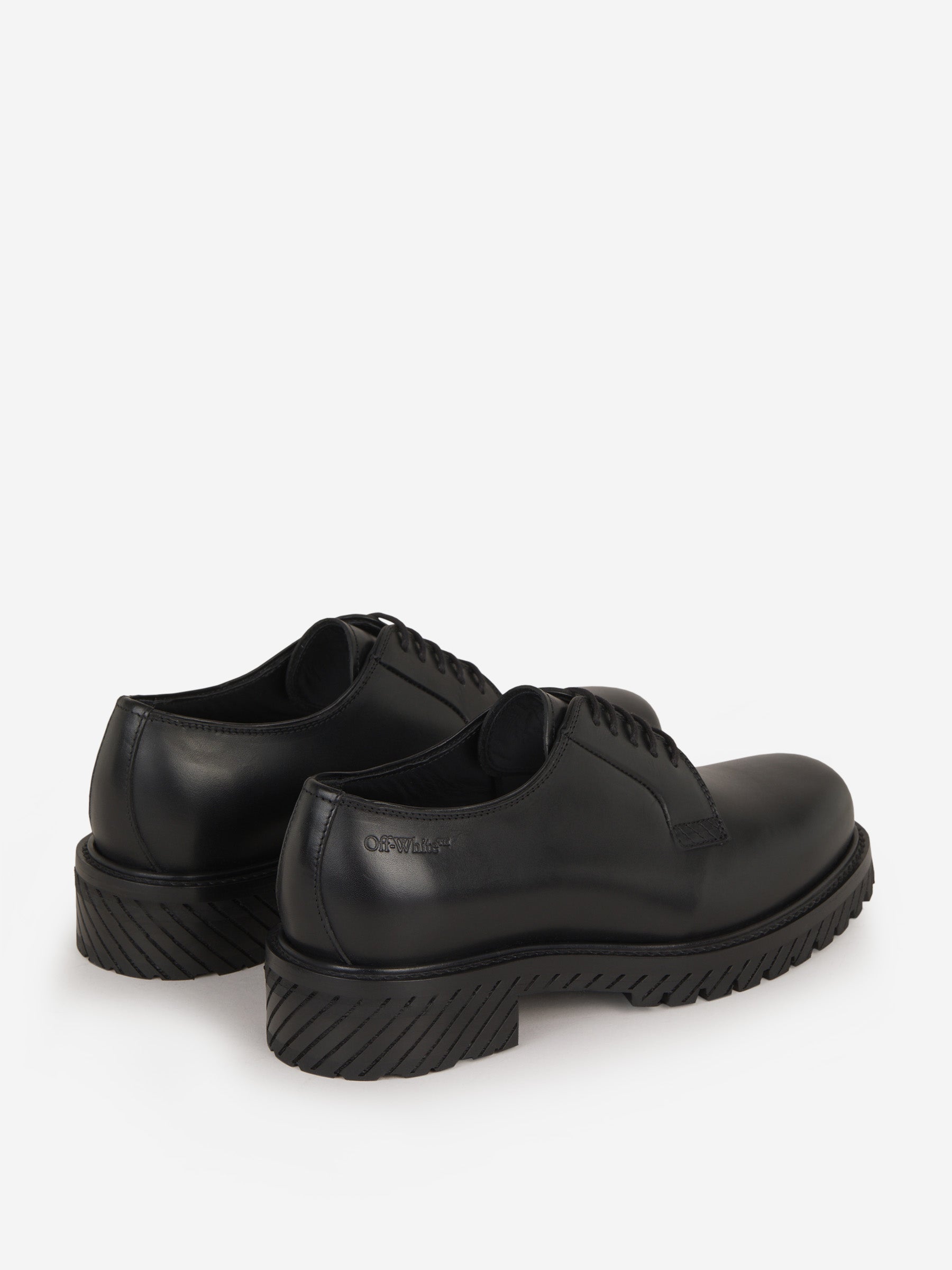 Outlet online Off-White Hombre Zapatos Sponge Derby color Negro sku 611-004240 01 - Foto 3