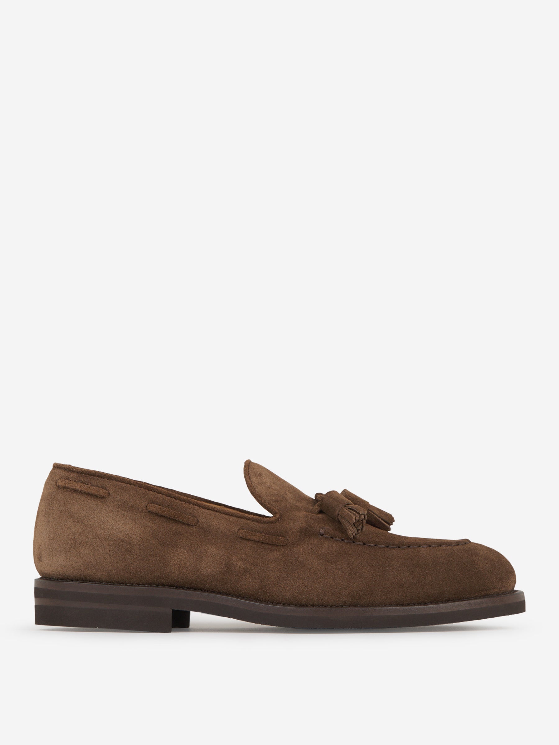 Outlet online Henderson Baracco Hombre Mocasines Ante Borlas color Caramelo sku 611-004292 01 - Foto 1
