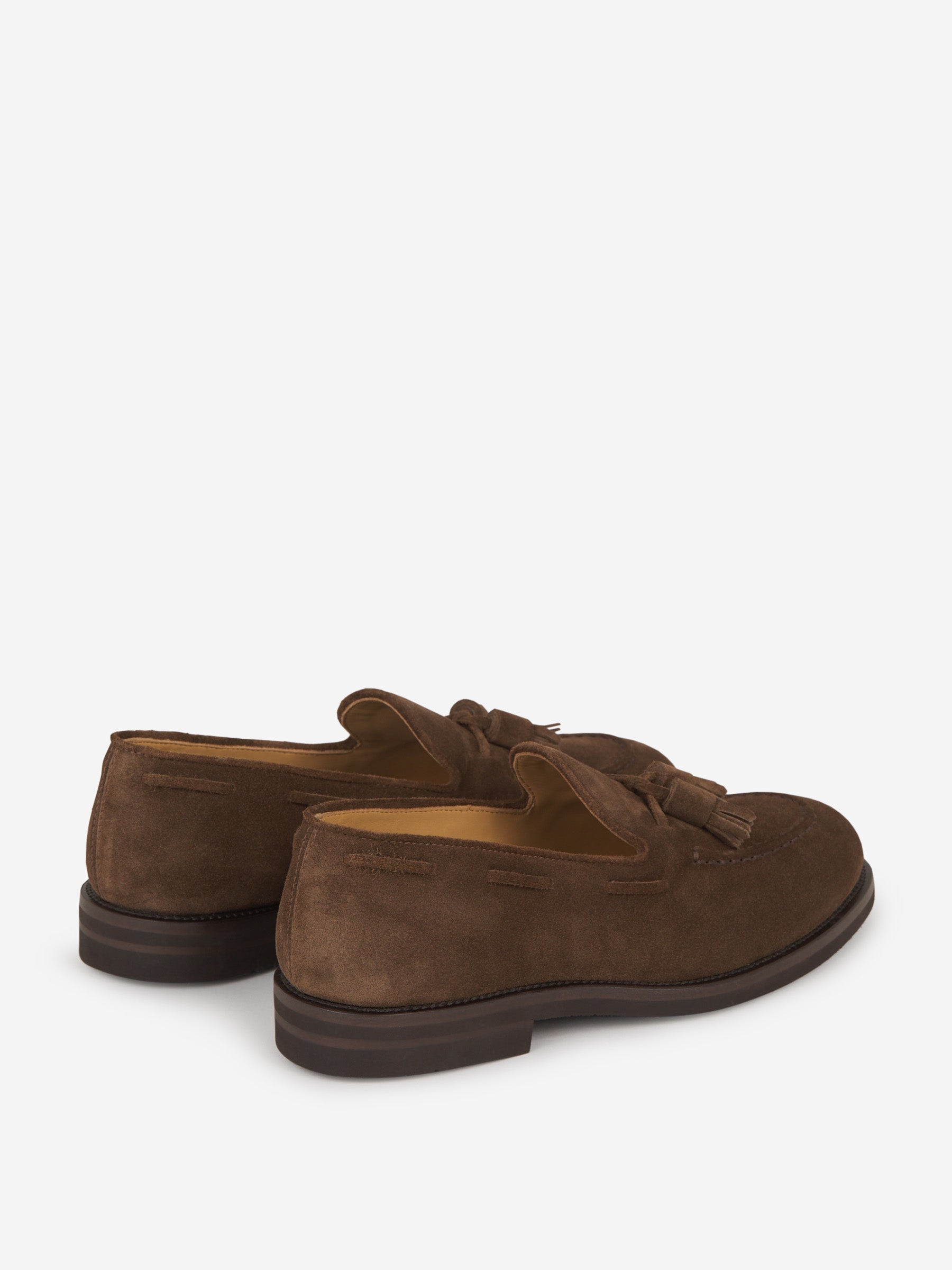 Outlet online Henderson Baracco Hombre Mocasines Ante Borlas color Caramelo sku 611-004292 01 - Foto 3
