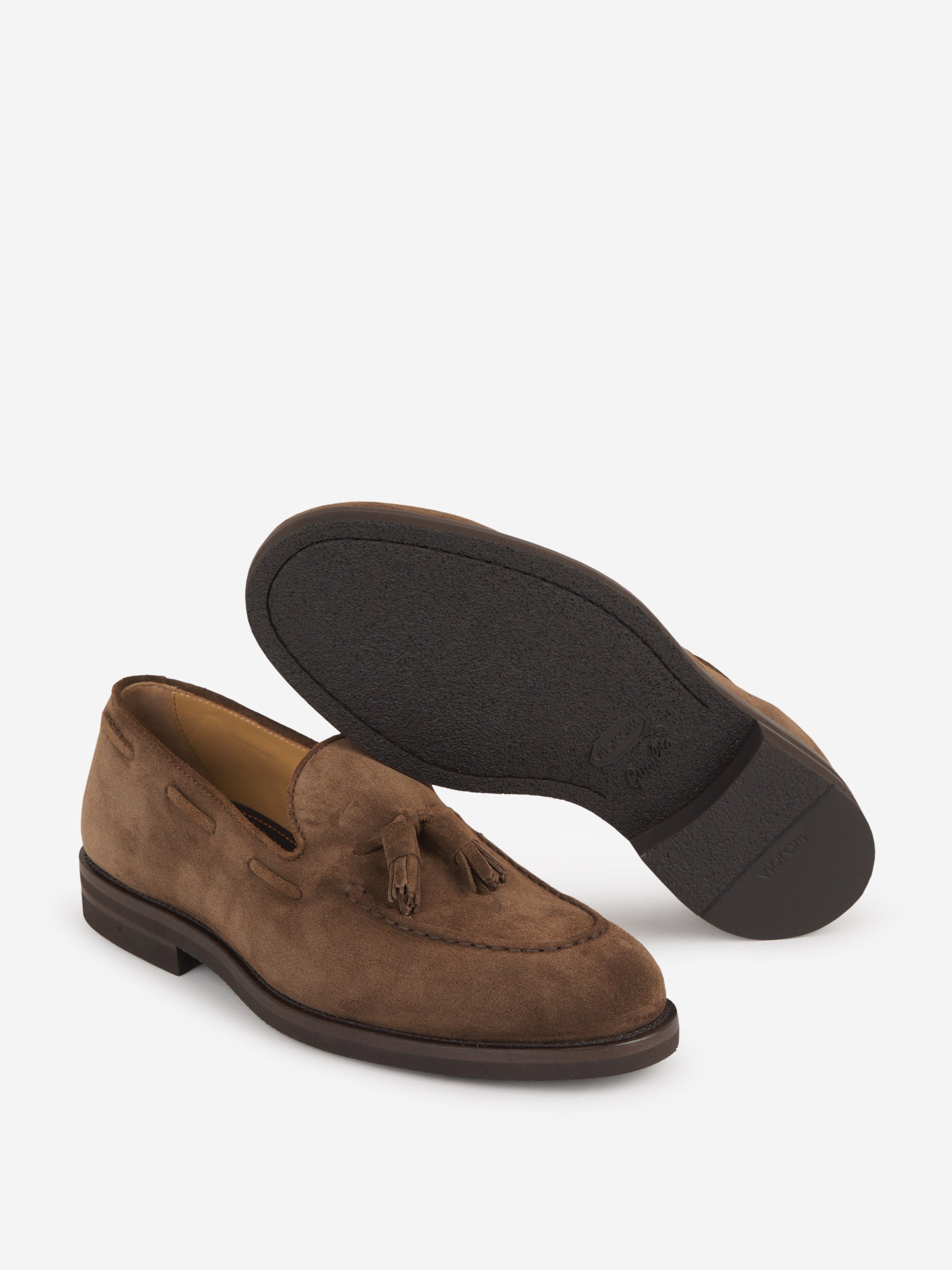 Outlet online Henderson Baracco Hombre Mocasines Ante Borlas color Caramelo sku 611-004292 01 - Foto 4