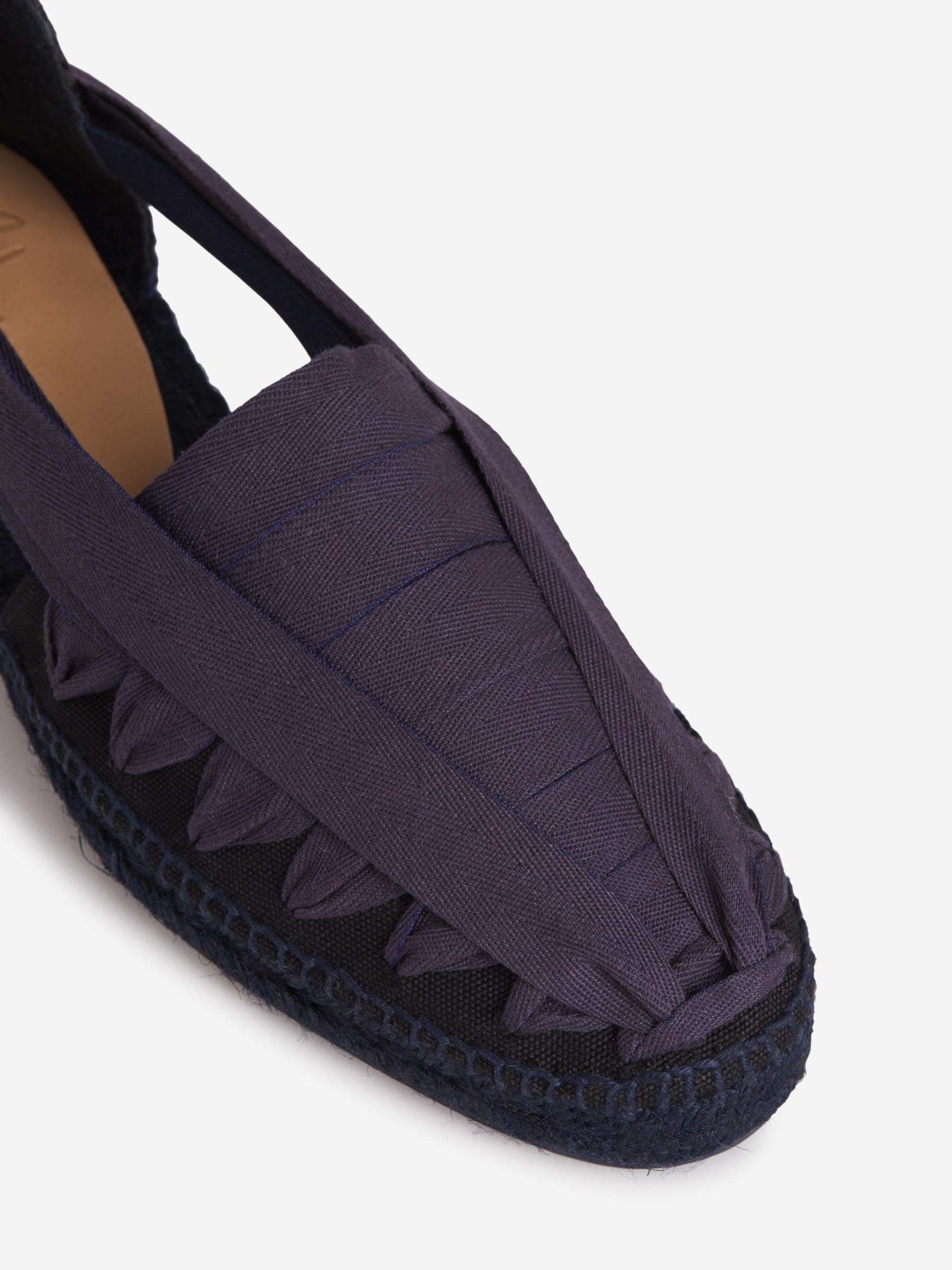 Castañer Espardeñas Norman Algodón color Azul Noche sku 613-000369 01 - Foto 4