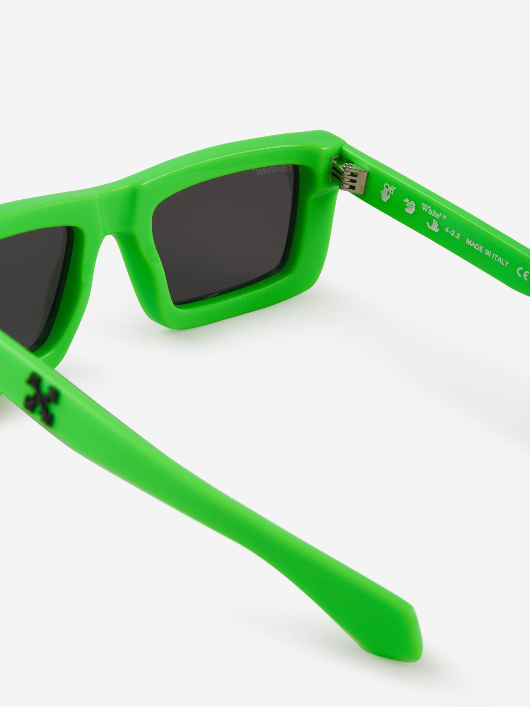 Off-White Gafas De Sol Jacob color Verde Claro sku 614-001993 02 - Foto 3