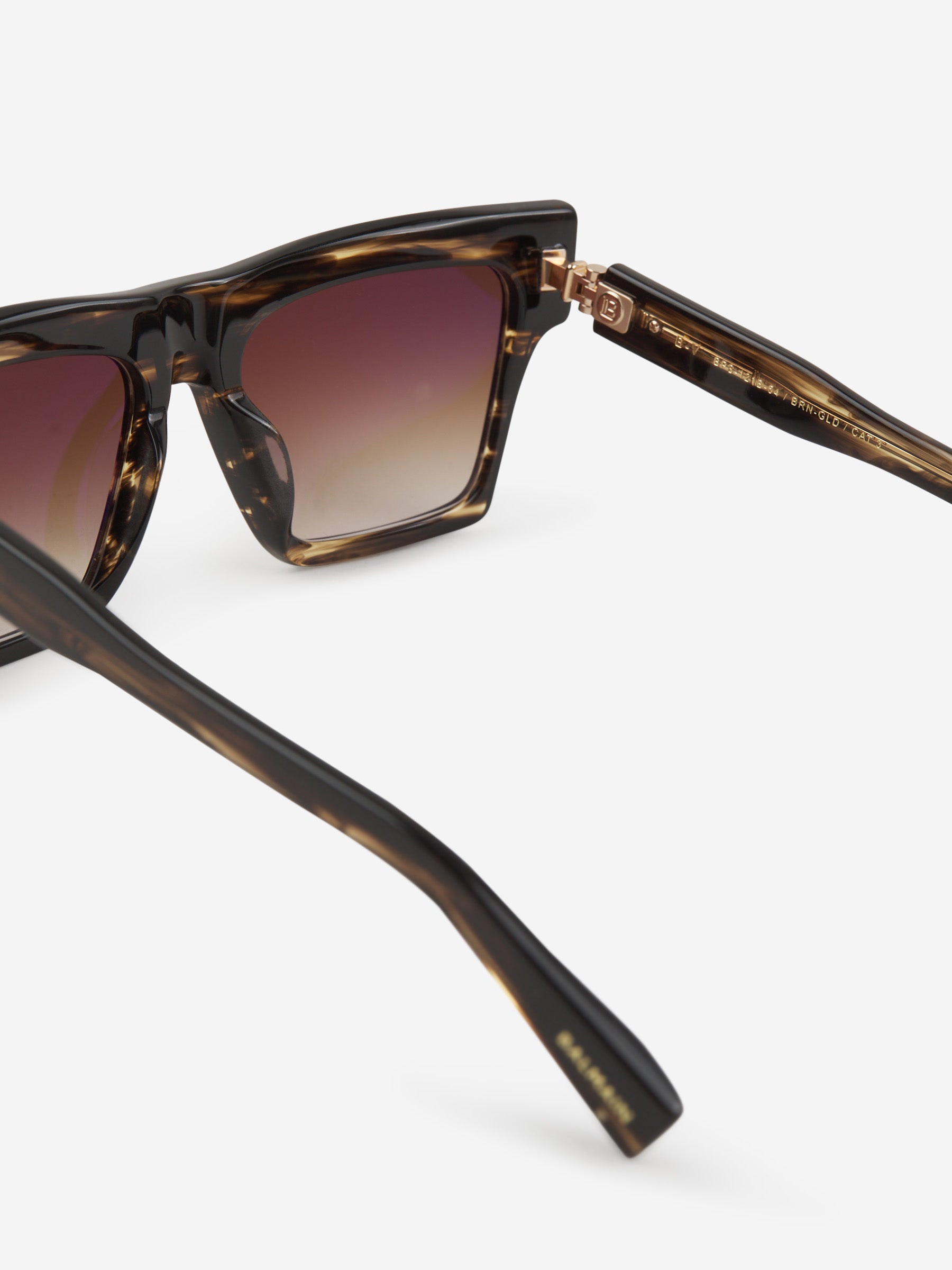 Balmain Gafas De Sol Croissy color Marrón sku 614-002115 02 - Foto 3