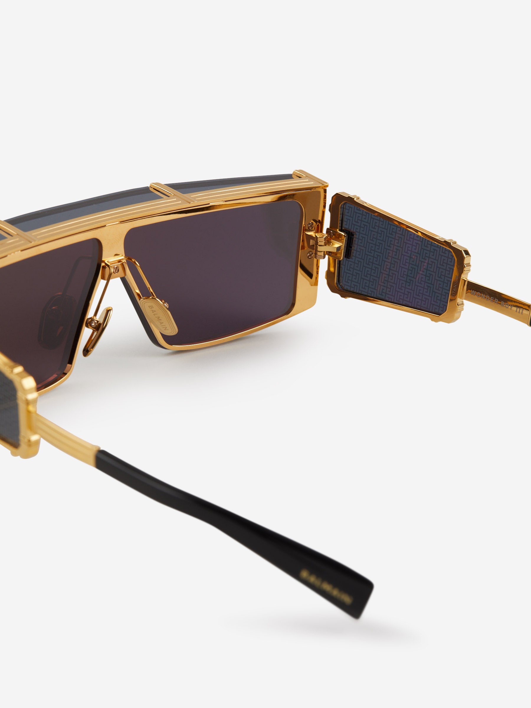 Balmain Gafas De Sol Wonderboy III color Dorado sku 614-002193 01 - Foto 4