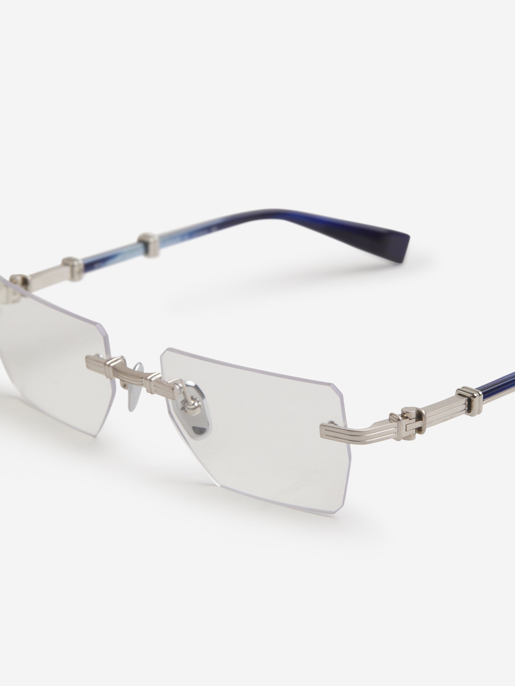 Balmain Gafas De Sol Rectangulares color Plateado sku 614-002380 01 - Foto 3