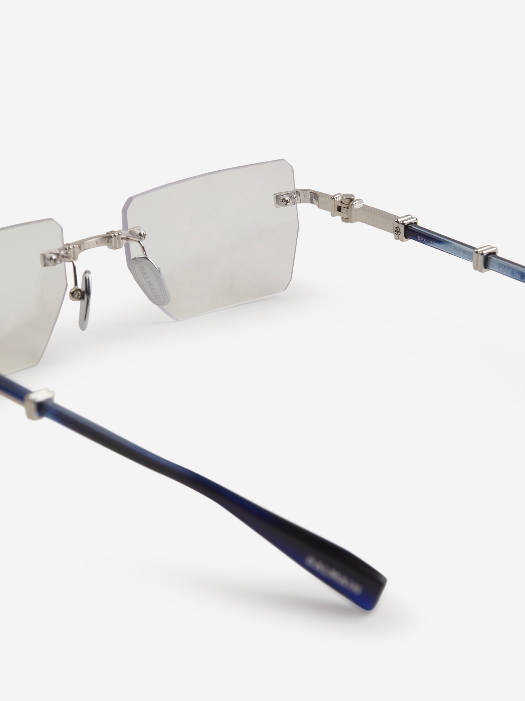 Balmain Gafas De Sol Rectangulares color Plateado sku 614-002380 01 - Foto 4